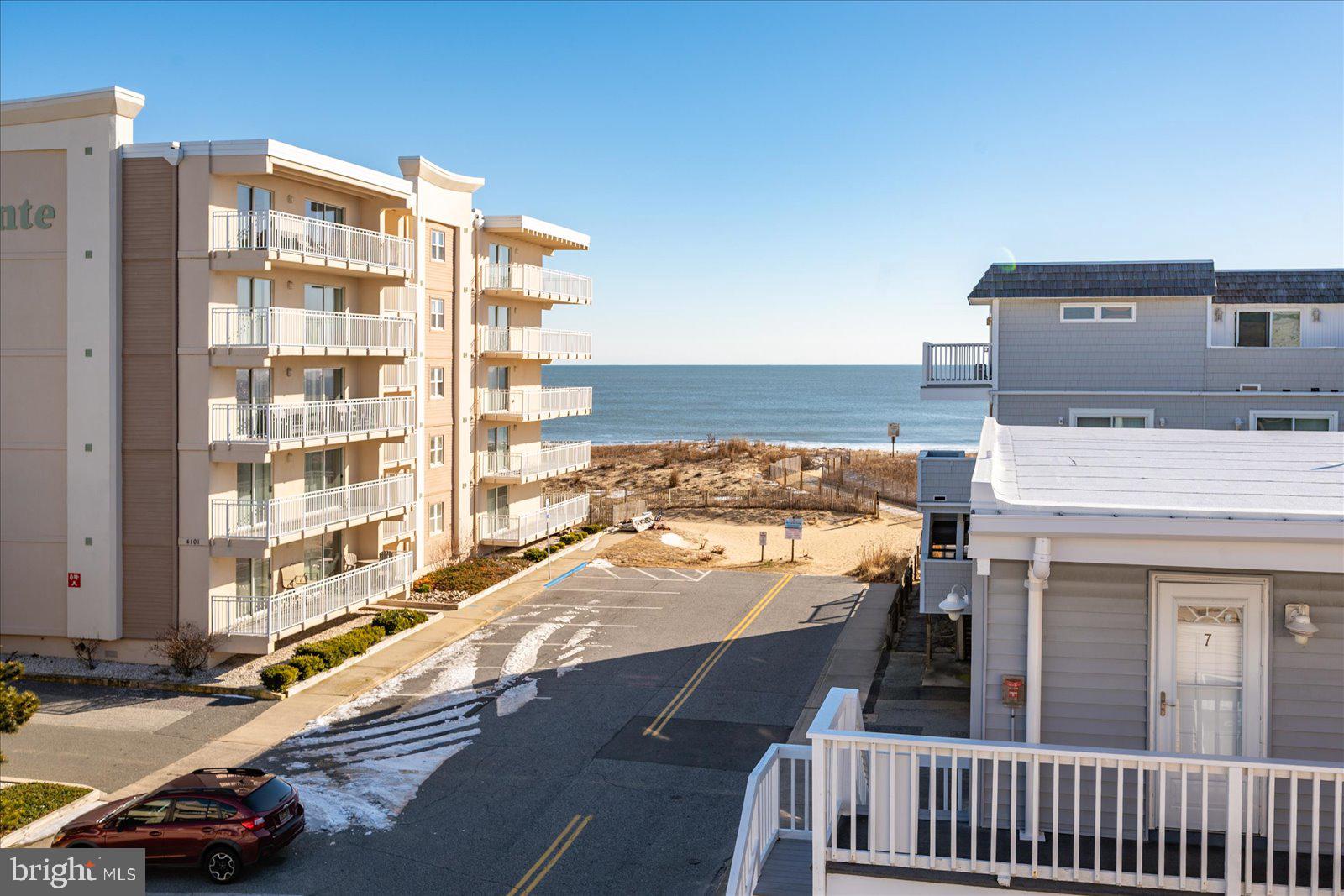 Here is your opportunity to own a piece of Ocean City, Maryland.  This top-floor penthouse condo at Ocean Point III offers breathtaking views from the private balcony, creating the perfect setting to watch beautiful sunrises while enjoying the fresh salt air. With its elevated location, the condo is filled with an abundance of natural light, enhancing the open, airy layout and relaxed coastal feel throughout.  The interior features a spacious living area ideal for entertaining or unwinding after a day at the beach. The updated bathroom includes upgraded flooring, a new vanity, a tub/shower combination, luxury vinyl plank flooring, and a stylish barn door located in the hallway, adding both character and function. Thoughtful updates and coastal-inspired finishes make this home move-in ready.  This versatile condo is ideal as a second home, an investment property, or a comfortable primary residence, offering flexibility to suit a variety of lifestyles and ownership goals.  Perfectly located in the heart of Ocean City, the condo is in close proximity to the Ocean City Convention Center, shopping, dining, entertainment, public transportation, and local amusements. You’re also just a short distance from Ocean City’s famous 3-mile Boardwalk, beaches, and all the attractions that make this coastal destination so desirable. Adding to its appeal, Ocean City, Maryland has been ranked among the Top 10 beaches nationwide, making this an exceptional place to invest, relax, or call home.  Ocean Point III offers the ideal blend of comfort, convenience, and coastal living making this penthouse condo a standout opportunity to enjoy everything Ocean City has to offer.