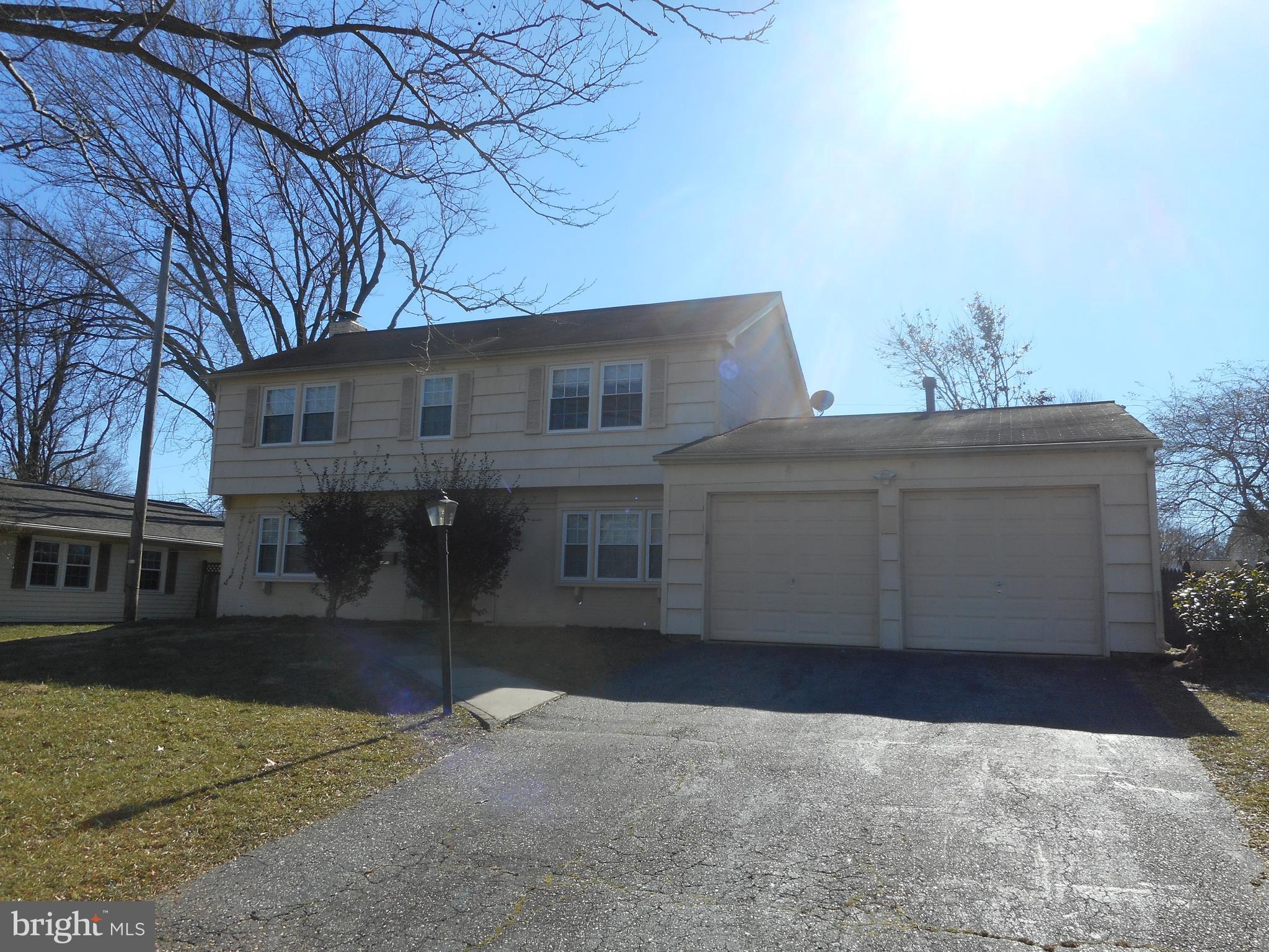 This 4/2.5 colonial in Yorktown has ample square footage, separate dining room, country kitchen, large fenced yard with shed, laundry room, deck, and 2 car garage. Owners have updated the kitchen and baths over the years.  The home is occupied by tenants.