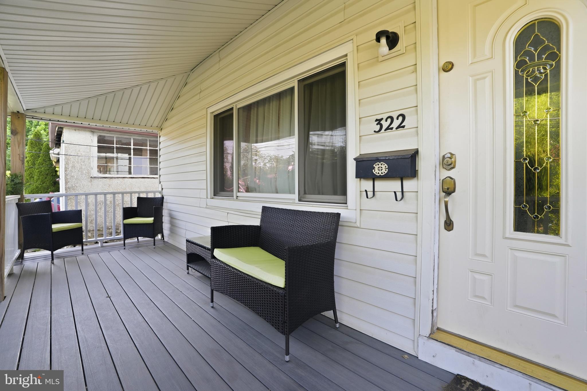 Welcome to Elkins Park! This charming 3-bedroom, 1.5-bath single-family home at 322 Tulpehocken Ave offers the perfect blend of character, space, and comfort. Relax on the beautiful front porch, perfect for morning coffee or evening unwinding. Inside, you’ll find a warm and inviting layout with plenty of natural light and functional living space. Step outside to a huge backyard offering endless possibilities for entertaining, gardening, pets, or creating your own outdoor oasis. Conveniently located near local shopping, dining, parks, and transportation, this home is a great opportunity to enjoy suburban living with easy access to the city.
