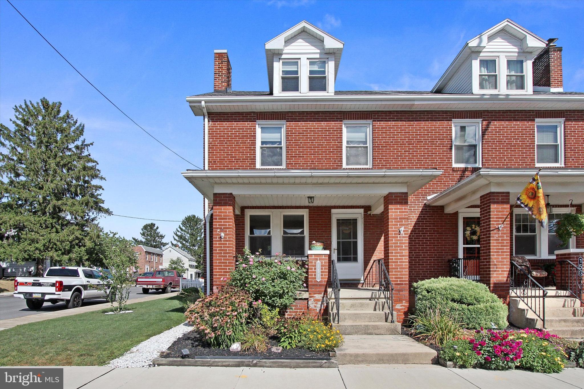 You will love this 4 bedroom, 1 bathroom beautiful all brick semi-detached home in West York School District. It has a fenced yard and the main roof was installed in May of 2021. Its spacious kitchen offers stainless steel appliances and a large island, plus a cute built-in window nook. Other features include a covered front and rear porch, a 2nd floor balcony, and a detached garage! This home will not be on the market for long so be sure to schedule your showing today.
