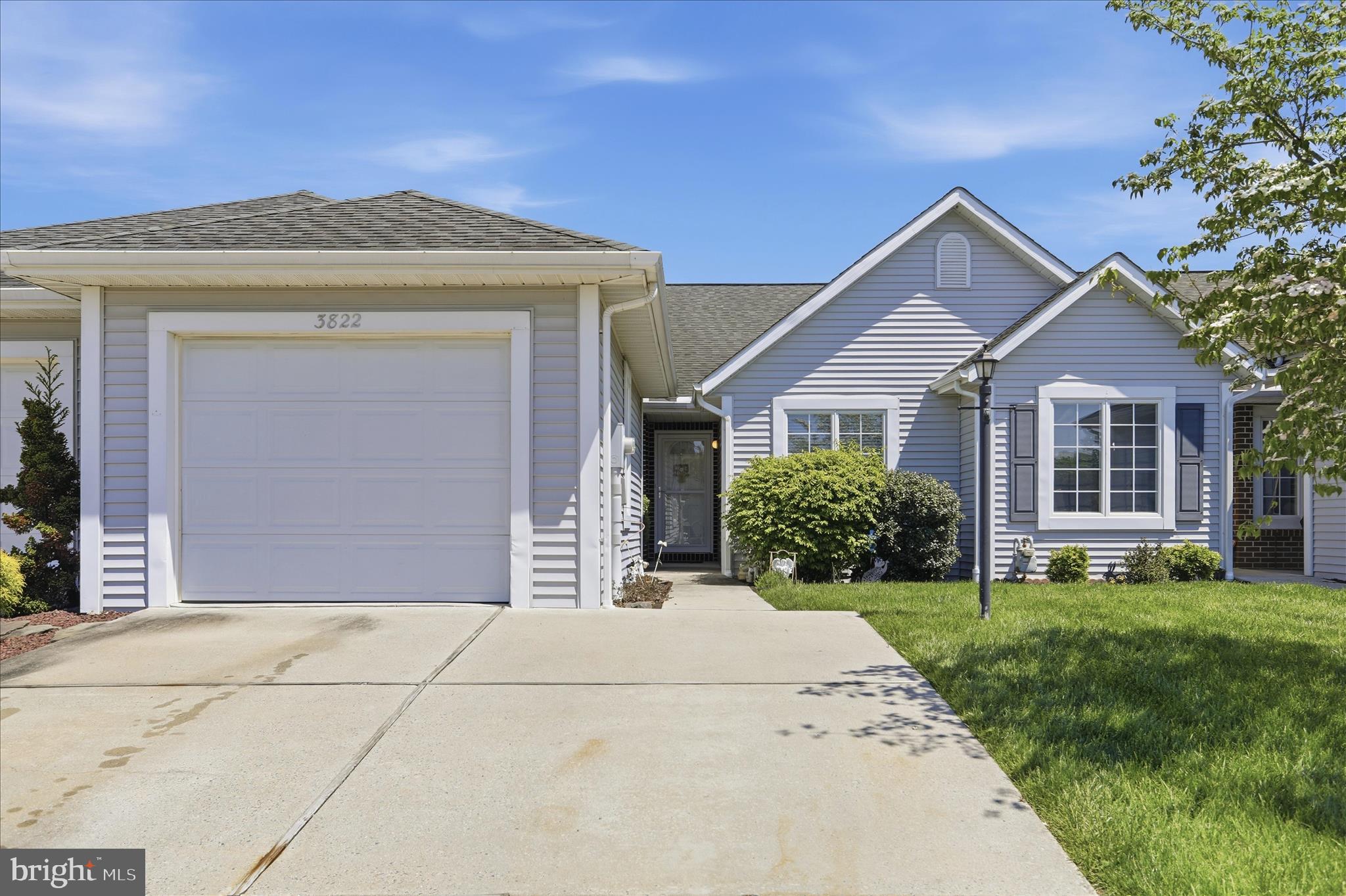 Beautifully maintained home located at 3822 Farmstead Drive in Fayetteville. This property offers 3 bedrooms  and 2 full bathrooms on the main level! It has a spacious layout with a welcoming living area, eat-in kitchen, and ample storage throughout! Additional highlights include partially finished basement with plumbing ran to add an additional bathroom downstairs, a second laundry area (one on the main level and lower level) and an attached garage! This home provides both comfort and functionality in the Penn National Community! This home is a must-see!