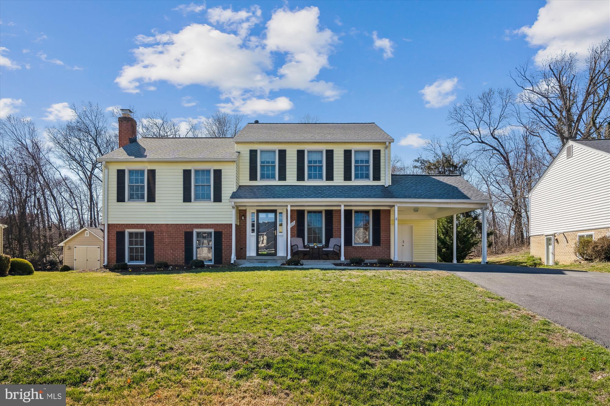 Nestled in a prime location, this stunning five-level split colonial offers the perfect blend of elegance, functionality, and serene surroundings. Situated on a premium cul-de-sac lot and backing to woods leading to miles and miles of wooded land with parks, streams, trails, playgrounds and more, this home provides privacy and beautiful natural views.  
The inviting front porch leads to a main level entry foyer, a living room, table-space kitchen, and dining room, all accented with warm wood flooring. A bright sunroom with luxurious flooring completes this level. The spacious family room on lower level one boasts a cozy wood-burning fireplace, recessed lighting, a powder room, and a laundry area with exit to the side yard.  The second level down features a spacious, finished recreation room offering versatile options for various activities, along with additional storage space for your convenience
The upper two levels showcase beautifully refinished light oak hardwood flooring throughout. The spacious owner's suite offers a cozy sitting room, a brand-new full bath, and a generous walk-in closet. Additionally, the second upper level includes three bright, sizable bedrooms and a fully remodeled hall bathroom for added convenience and style. The property features a carport with a storage room and is conveniently located near the many attractions of Olney and Brookeville. Enjoy easy access to amenities such as the Olney Theatre Center, Sandy Spring Museum, excellent shopping and dining options, top-rated schools, and an area rich in history.