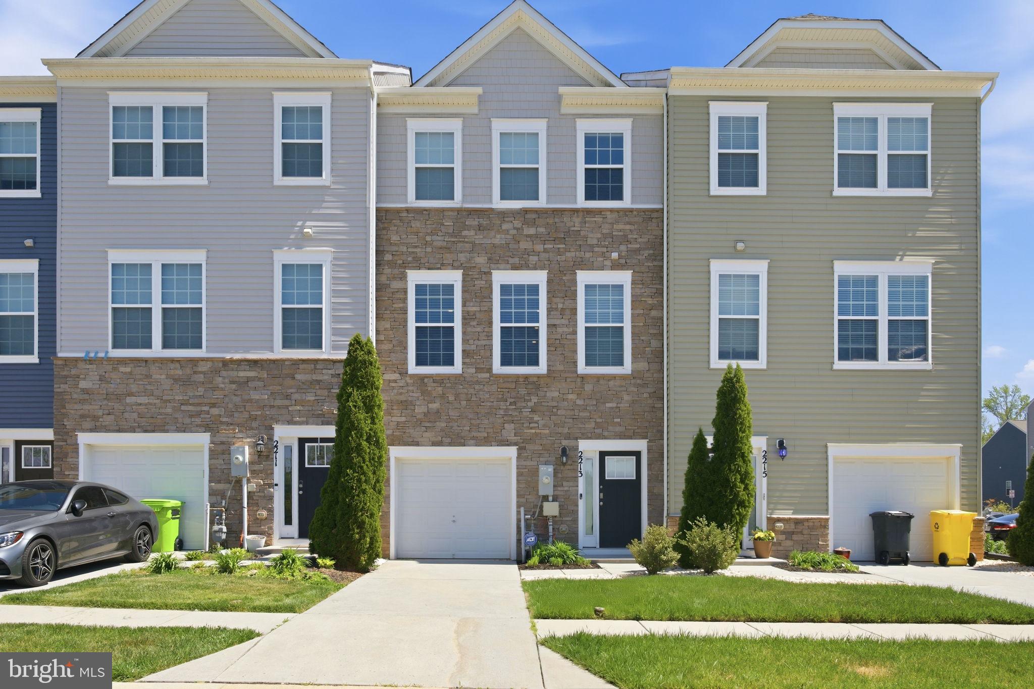 **$10,000 Seller Credit to any acceptable offer received on or before 5/31/26 and can close by 6/25/26.**

Welcome to 2213 Welby Ct — a comfortable and inviting three-level home offering space, convenience, and a peaceful setting in Odenton. Thoughtfully designed for everyday living, this home features multiple levels of functional space, with bathrooms on each level to provide both comfort and privacy.

The main living level is warm and welcoming, highlighted by recessed lighting and an inviting, open feel. The kitchen features stainless steel appliances and a breakfast bar island, offering both style and functionality. It flows seamlessly into the dining area and out to the deck overlooking the backyard — creating an ideal setup for everyday living and easy entertaining.

Upstairs, you’ll find well-proportioned bedrooms designed for comfort and relaxation. The lower level offers a versatile space complete with its own full bathroom, making it ideal for a guest suite, recreation room, home office, or additional living area.

Step outside to enjoy a backyard that provides space to relax, garden, or unwind. Additional highlights include a one-car garage, private driveway for two additional vehicles, and both front and rear entry access on the lower level for added convenience. The home’s attractive brick front adds curb appeal and sets it apart within the community.

Tucked away on a quiet, dead-end street with no homes directly across, this location offers a sense of privacy and calm. Enjoy scenic views from the dining room window, access to nearby trails for walking and outdoor activity, and a setting that blends peaceful neighborhood living with easy connectivity.

Community amenities include an adorable tot lot and nearby trails. Conveniently located near major commuter routes, Fort Meade, BWI Airport, Arundel Mills Mall, Live Casino, restaurants, and outdoor recreation.

Don’t miss the opportunity to own this incredible townhome — offering flexibility, comfort, and a location that truly delivers.