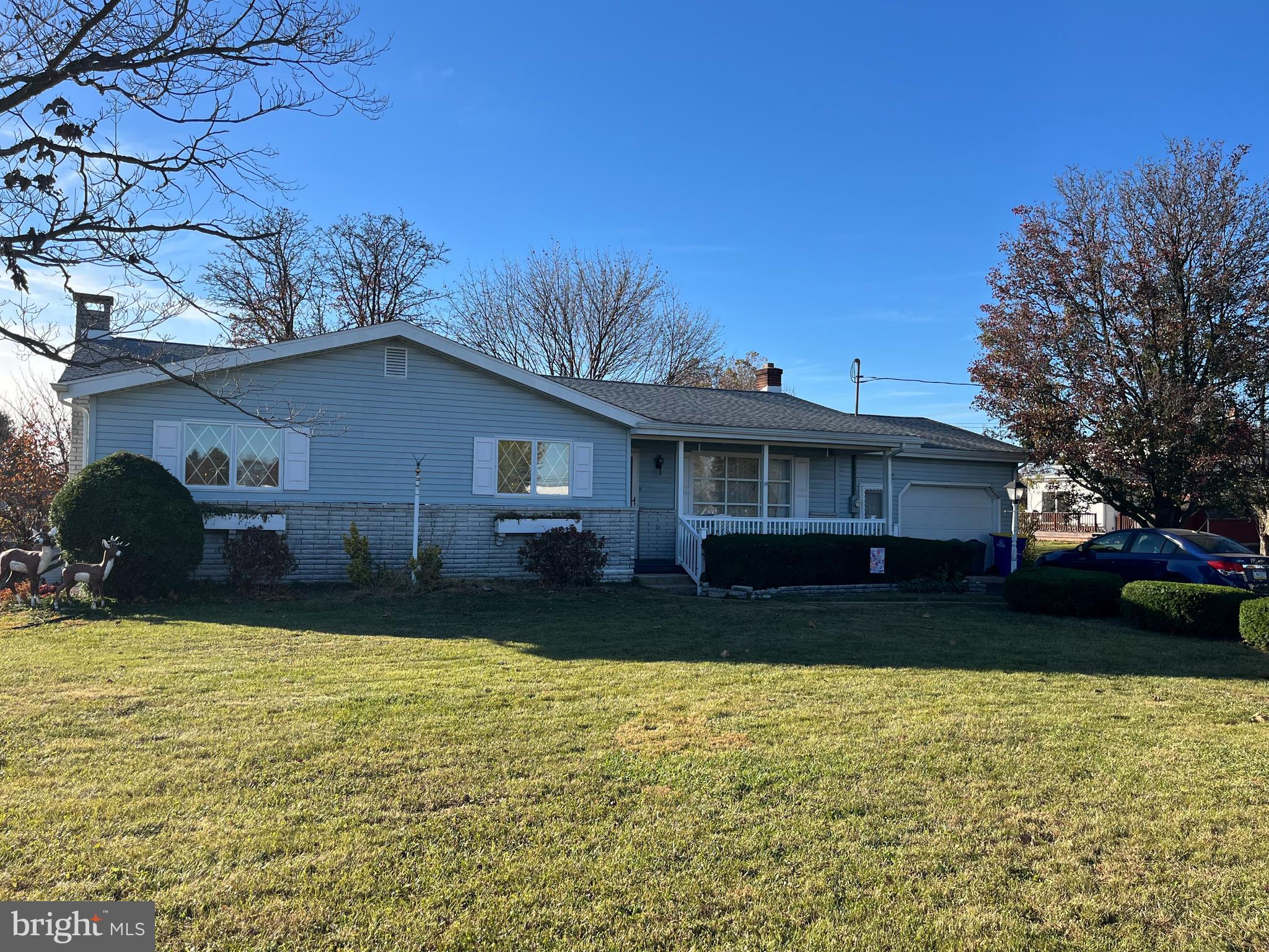 Come check out this house that has so much to offer with so much potential. The home has hardwood flooring under the carpet that needs redone and some painting throughout. But you have well built ranch home with heated sunroom, newer composition roof, and newer furnace, Then on top of that you have a basement that has a family room with fireplace and a second kitchen and a half bath all in nice condition. The price we have listed is a suggested starting price for the auction to be held at the property on Saturday, April 5 at 12 noon. Best of all there is no buyer's fee to the buyer. Also there is a vacant field in the front of this home giving you added privacy and pleasant views.