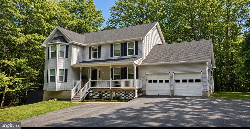 Tucked away at the very end of the street, this private and secluded property offers the peace and privacy that is hard to find in Southern Maryland! Nestled on approximately .67 acres, this beautiful 2-story home features a partially finished basement, attached garage, open porch, and spacious deck perfect for entertaining or relaxing in nature.
Inside, you’ll find numerous updates throughout including a remodeled primary bathroom, fresh paint through most of the home, new flooring in the foyer and dining room, updated lighting in the primary bedroom, kitchen, foyer, dining room, garage, and basement, plus new blinds throughout. Major system updates include a new roof and all new windows in 2020, as well as HVAC replaced around 2019.
Outside, enjoy the paved driveway and freshly cleared side yard while still being surrounded by wooded privacy. With only one home on the entire street, this property offers a rare combination of seclusion, space, and convenience.
Conveniently located near shopping, restaurants, schools, PAX River, and Solomons Island. *Note A/C unit in window is for additional cooler temp for seller preference.