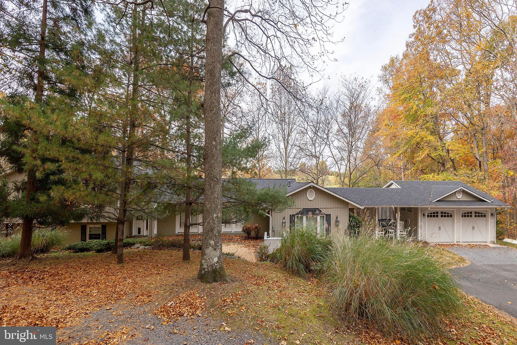 It's not often such a rare opportunity presents itself.  Nestled in the unique, peaceful, beauty of the scenic rolling plains that opportunity has just surfaced.  Just minutes to Historic Middleburg, commuter routes 50 & 66, just an hour from Washington DC this 4 BR, 3 FB 2HB gem awaits,  This home boasts a slat stone entry way, wood floors, two fireplaces, office, & two master suites w/ full baths. There's a lower level that walks out to the rear of the property that opens to nearly 9 acres, fenced pasture, a pond, a stream, and a three stall center aisle barn.  And to top it off...that backyard comes embellished with an inground pool that makes cherishing the country landscape surreal.  Opportunity is knocking...open the door.