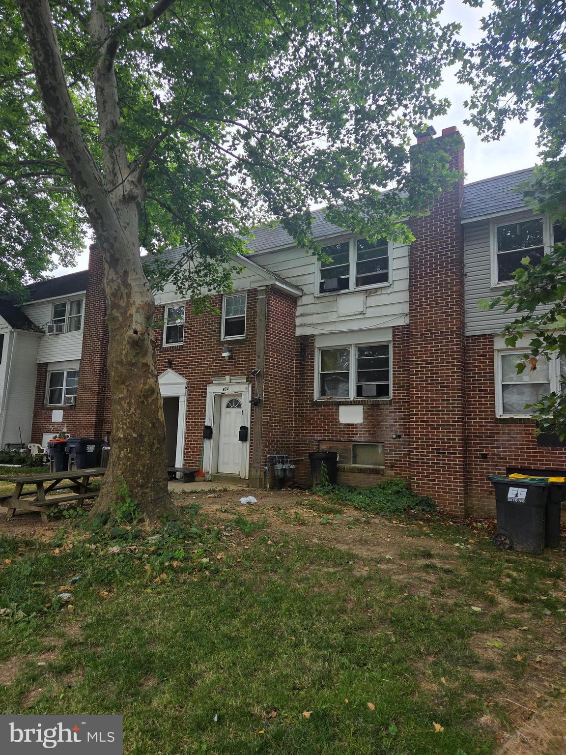 Rare investment opportunity! Well-maintained duplex located in a highly desirable Wilmington rental market where multi-family properties seldom become available. Each unit features 2 bedrooms, 1 bath, living room, and kitchen with dining area. Long-term tenants with excellent rental histories would like to stay, providing immediate income and stability. Current gross annual rental income is $21,300, with potential for future rent increases. Property also offers a detached 2-car garage, additional storage space, private rear parking for 2 vehicles, and ample street parking. An excellent opportunity for investors seeking reliable income and future appreciation in a high-demand location.