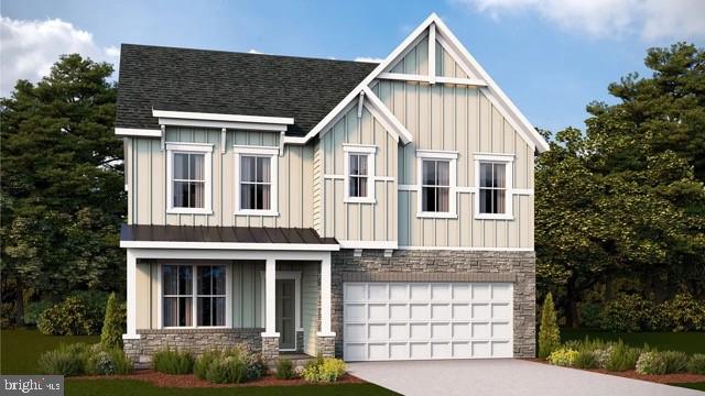 Welcome to Riverpointe, Charles Town’s newest community! This beautiful two-story Colonial offers 2,148 sq. ft. of well-designed living space with 4 bedrooms, 2.5 baths, and a 2-car garage.
The open-concept main level features 9-foot ceilings, a spacious family room, and a modern kitchen complete with stainless steel appliances, quartz countertops, and a large corner pantry—perfect for everyday living and entertaining.
Upstairs, the primary suite is filled with natural light and includes a walk-in closet plus a private bath with dual vanity. Three additional bedrooms provide plenty of space for family and guests.
The lower level, walk-out basement is partially finished with carpet ready for those loving sports. Make this your theatre tv room.  There is also a rough-in for future bath and egress window. 
Enjoy a fully sodded yard, ready for outdoor fun, along with a prime commuter-friendly location just minutes from Northern Virginia, Maryland, and DC. Restaurants, shopping, and parks are all nearby for added convenience.
With its thoughtful layout, stylish finishes, and move-in ready appeal, this home is waiting for you. Schedule your tour today of our models. Some Feature many vary.