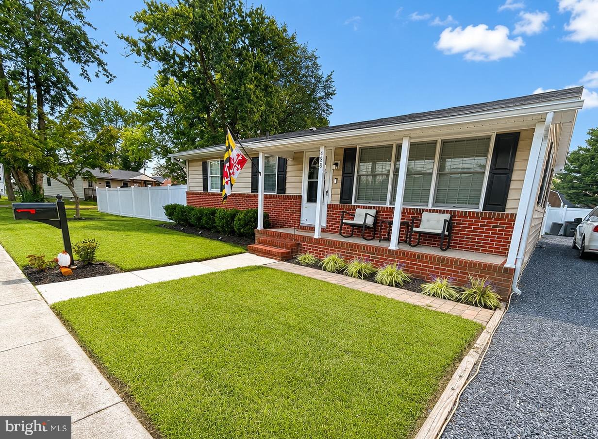 Welcome home to this charming 3-bedroom, 1-bath rancher nestled in the heart of Centreville! This cozy home offers an inviting open-concept living and dining area, an eat-in kitchen with updated appliances, and comfortable carpeted bedrooms. Enjoy relaxing on the perfect front porch or entertaining in the spacious, private backyard, complete with a new vinyl privacy fence. Additional updates include a new HVAC system installed in 2022, providing peace of mind for years to come. Conveniently located near schools, shopping, restaurants, and everyday amenities, this home combines comfort, convenience, and charm. Don't miss your opportunity to make this adorable rancher your new home! Interior pictures will be available on 6/4/26