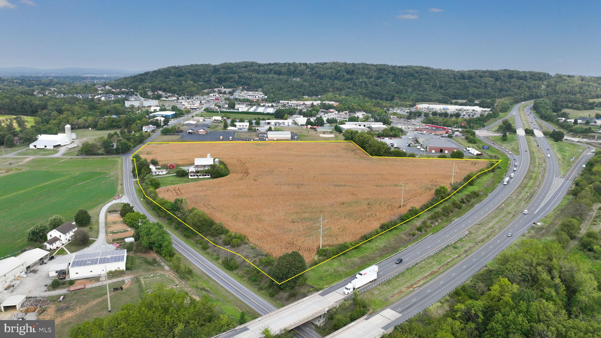 Prime development opportunity. Public water and sewer nearby.  Located within the Urban Growth Boundary.  Property is not enrolled in Clean and Green (Act 319).