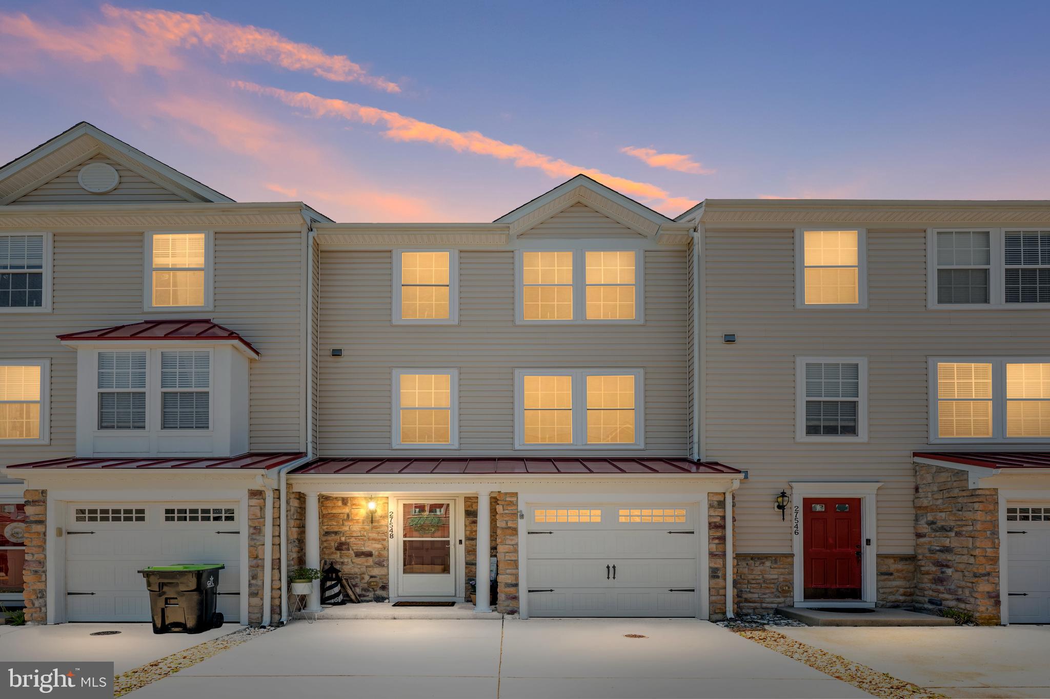 Welcome to Victoria’s Landing, where comfort, style, and convenience come together in this beautifully maintained 3-bedroom, 2 full and 2 half bath, 2100 sqft townhouse in Millsboro. This is far from your typical “run-of-the-mill” townhome — the care and thoughtful upgrades throughout truly set it apart.

The spacious and sought-after floor plan offers a half bath on both the entry and main living levels, along with two full baths on the upper floor. Multiple outdoor living spaces include a covered first-floor patio and a main-level deck, perfect for relaxing or entertaining guests. A 1-car garage and private 2-car driveway provide ample parking and storage convenience.

Recent improvements provide peace of mind and modern appeal throughout the home, including a new heat pump (2021), newer refrigerator and stove (2019), all-electric appliances, recently replaced front and rear doors, and new primary bedroom windows with hurricane cranks. Three additional front-facing windows have also been replaced, including two on the main level and one in the upper front guest bedroom. A blue light was installed on the HVAC in 2025 for better air quality.

The kitchen has been enhanced with leathered granite countertops, updated LVP flooring, and a stylish backsplash. Both full bathrooms feature granite countertops, while the primary bath showcases a beautifully renovated shower completed in 2026 with stunning floor-to-ceiling Spanish tile. Luxury vinyl plank flooring has been added to both full baths and the main-level half bath, while the lower-level half bath features tile flooring. Carpet and padding were replaced in 2022.

Additional highlights include two electric fireplaces, public water and sewer, and access to the community in-ground pool. The condo fee provides added convenience by covering common area maintenance, exterior building maintenance, lawn care, snow removal, reserve funds, and insurance. Some furnishings may be negotiated separately, offering a potential turnkey opportunity. Community guidelines allow a maximum of two pets.

Ideally located close to shopping, dining, and just 13 miles to Lewes Beach, this well-cared-for townhome is ready for its next chapter.  Easy to show and ready to impress!