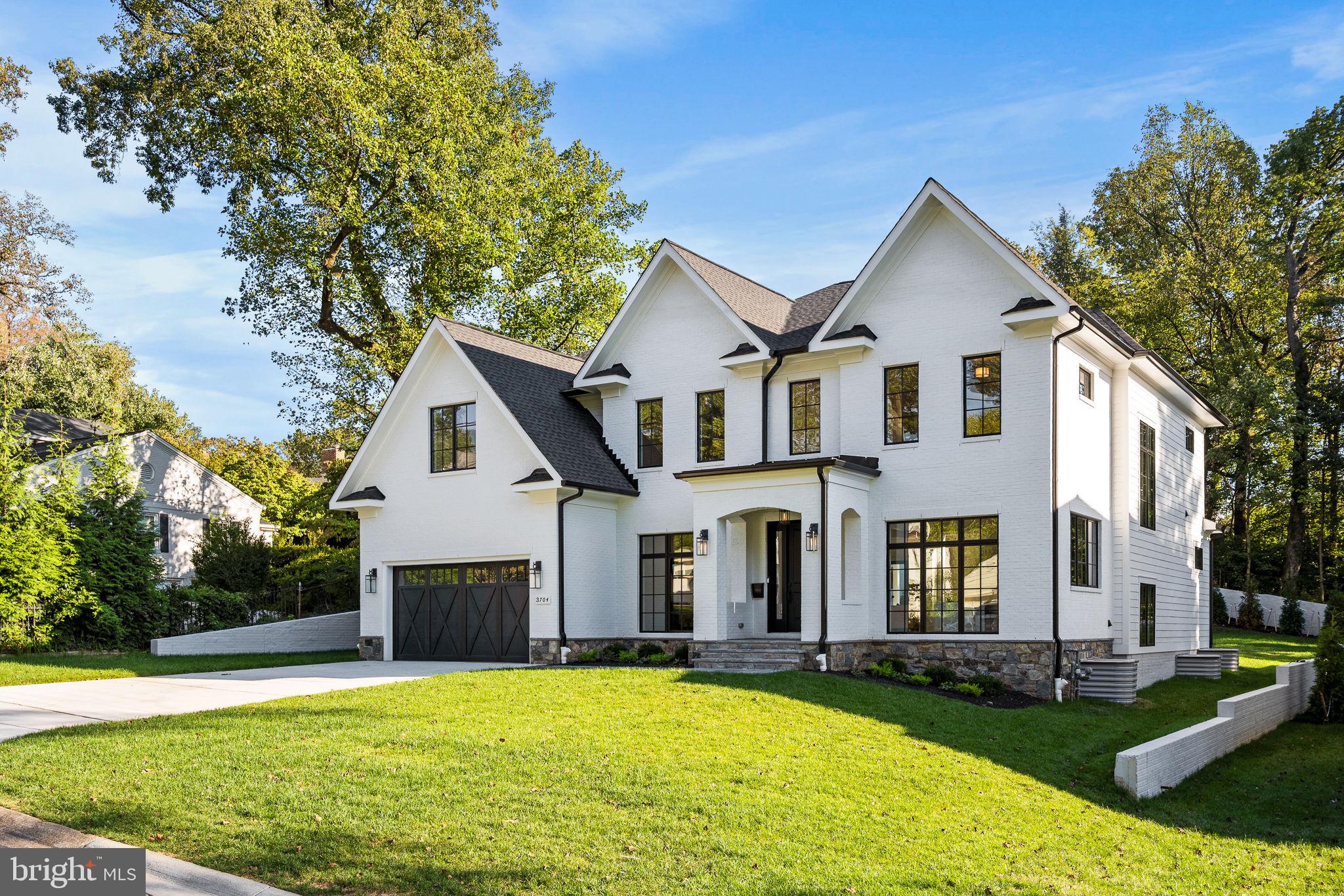 This magnificent almost new masterpiece is ready for occupancy ... today! The three magic words of real estate are location, location, location and this Chevy Chase brick beauty has it in spades! From the moment you arrive, this completely custom home will take your breath away. The architecturally significant, gorgeous Georgian elevation is completely divine with steep roof lines, windows to the floor, a covered portico and lovely clean lines. An entertainer, gardeners and commuters delight, this home is ideal for those on assignment to the DC Metro area for a two or three year tour. The convenience of the location cannot be overstated and almost everything is at your doorstep in terms of shopping, schools, transportation, parks and places of worship. The floorplan is fantastic and the quality and finer finishes are second to none. The chef's gourmet kitchen features top-of-the line amenities with marble counters, elegant lighting, evening mood lighting, professional appliances and so much more. With three finished levels, a divine owner's retreat,  an in-law/au pair suite, sanctuary spa-like bathrooms and fabulous guest suites, this blissful home is almost 8,000 sq. ft of expansive living space that includes 6 bedrooms, 5 full bathrooms and 2 half bathrooms.  You simply cannot find a more beautiful home. Opportunity knocks and often only once!