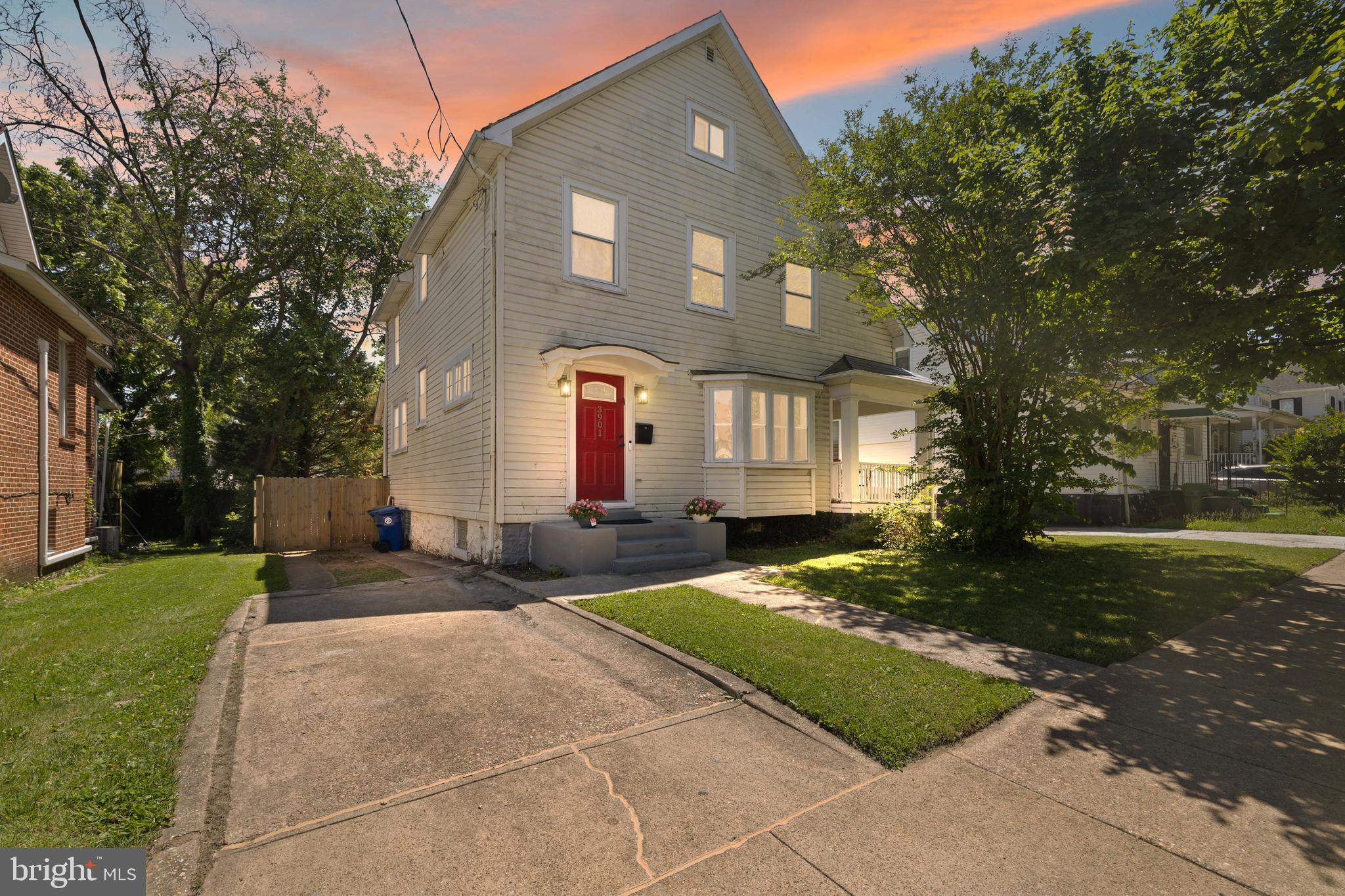 Welcome to this spacious and charming 4-bedroom, 2.5-bath detached home nestled in the desirable Dolfield neighborhood of Baltimore City. This well-maintained residence offers an abundance of living space and classic character throughout.
Step inside to find beautiful hardwood floors and fresh paint, creating a bright and inviting atmosphere. The main level features a cozy living room with a fireplace—perfect for relaxing evenings—as well as a striking large bay window with a built-in window seat that fills the space with natural light. A side porch extends your living area outdoors, ideal for morning coffee or entertaining.
The updated kitchen includes a brand-new refrigerator, and the layout provides excellent flow for everyday living. Upstairs, you’ll find three generously sized bedrooms and two full bathrooms, including a refreshed main bathroom featuring a new shower, new vanity, and water-saving toilets.
The third floor adds even more versatility with a spacious sitting room and an additional bedroom—perfect as a guest suite, hobby room, or home office.
Enjoy outdoor living in the fenced rear yard, offering space for relaxation, play, or entertaining. A private driveway adds everyday convenience, and the home is ideally located close to the metro station for easy commuting.
With its classic features, thoughtful updates, flexible layout, and generous square footage, this home offers incredible value and room to grow. Don’t miss the opportunity to make this Dolfield gem your own!