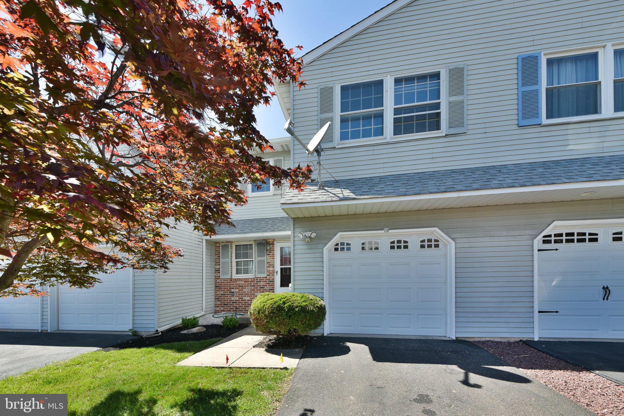 Showings to begin Saturday May 16th -
Offered for sale is this just updated 3 bedroom 2.5 bathroom townhome located in the Orchard Community in Montgomery Township. Entrance has a large open foyer with new light fixture which leads through to a bright open family room. The home was recently freshly painted with neutral color throughout.  Family room leads to a large deck where you can sit back and relax in the coming warmer months. Dining room looks over the brand-new kitchen with white cabinetry and new granite counter tops with overhang for extra seating. New stove, dishwasher and microwave were just installed. New flooring in kitchen area and upstairs you have new carpets throughout. Primary bedroom offers two closets and a full bathroom with new vanity, lighting and mirror and a closet for additional storage. From primary bedroom you can access a deck area, another outdoor space to enjoy.  Convenient laundry on this level with 2 additional bedrooms and updated full hall bathroom. In additional to this living space you also have a full basement.

This home is located close to major roads, shopping, restaurants, parks and trails. Everything you need is right on your door step. 
Make your appointment today to view!