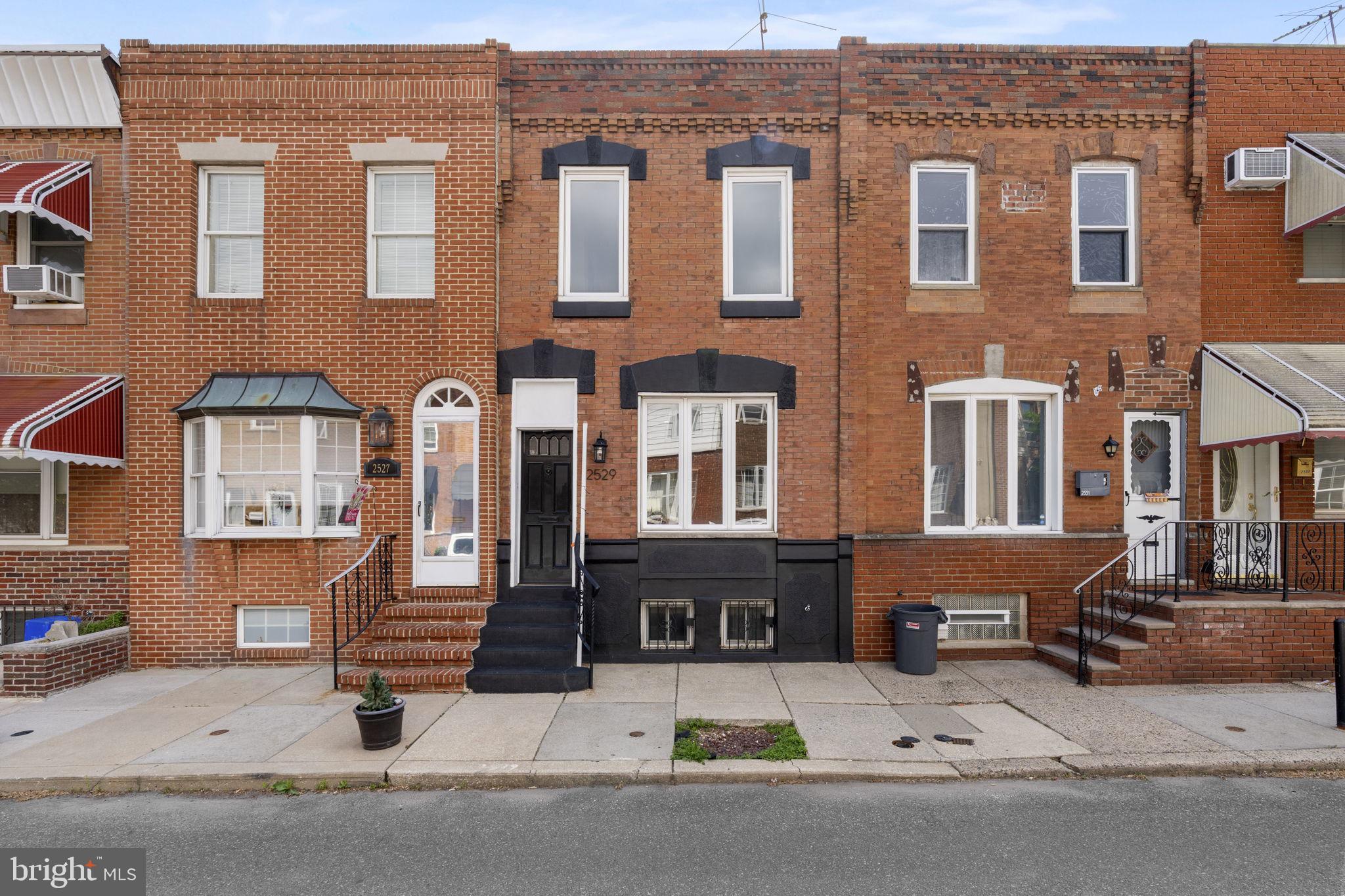 Welcome Home to 2529 S Camac St. - Your South Philly Dream!
Nestled in the heart of the highly sought-after South Philly stadium area, this stunning brick home offers the perfect blend of modern comforts and unbeatable convenience. Just minutes away from all major highways, you'll enjoy quick access to the excitement of Philadelphia’s best sports arenas, renowned restaurants, and vibrant shopping options. Public transportation is easily accessible, making city commuting a breeze.
Step inside this beautifully renovated home and be greeted by a bright and airy atmosphere that is sure to impress. This open concept modern living layout is perfect for city stylish-living. With a brand new roof, a state-of-the-art kitchen featuring sleek finishes, and a stylish bathroom, every detail has been thoughtfully considered. The home boasts central air, ensuring year-round comfort, and beautiful light fixtures that add a touch of elegance throughout.
This property features three spacious bedrooms, each with ample closet space, providing plenty of room for relaxation and personalization. The finished basement offers additional living space, perfect for a media room, home gym, or play area. You'll also find a lovely backyard, ideal for outdoor gatherings or a peaceful retreat after a long day.
Convenience is key with this home, as it includes a washer and dryer for your convenience. This gem has everything you've been looking for!
Don’t miss out on this incredible opportunity. Schedule your showing today—homes like this are in high demand and won’t last long!
 Some rooms ARE VIRTUALLY STAGES!