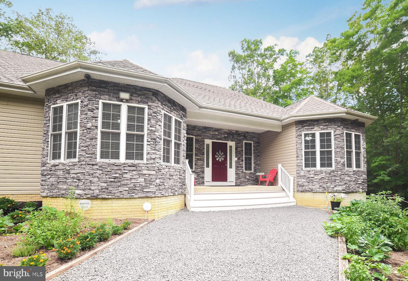 Stunning custom rambler on 1.08 acre lot.  No HOA.  Tons of privacy.  Great location just off route 4.  Easy access for commuting to DC, Nuclear Power Plan or Patuxent Naval Base.  As you enter the foyer the room opens to a large great room with vaulted ceilings and a gas fireplace for cozy evenings.  The main living areas have beautiful engineered hardwood flooring.  Gourmet kitchen w/granite counters, stainless appliances, gas cooktop, wall oven, bar seating w/pendant lights.  Dining Room w/slider to screened porch.  Master bedroom with walk in closet.  Master Bathroom w/granite counters, jetted tub separate shower, recessed lights and linen closet.  3 additional large bedrooms and a full bathroom complete the package.   Full  unfinished basement w/rough in for future bathroom.  Walkout basement with slider.  2 car garage.  Schedule appointment to show today.