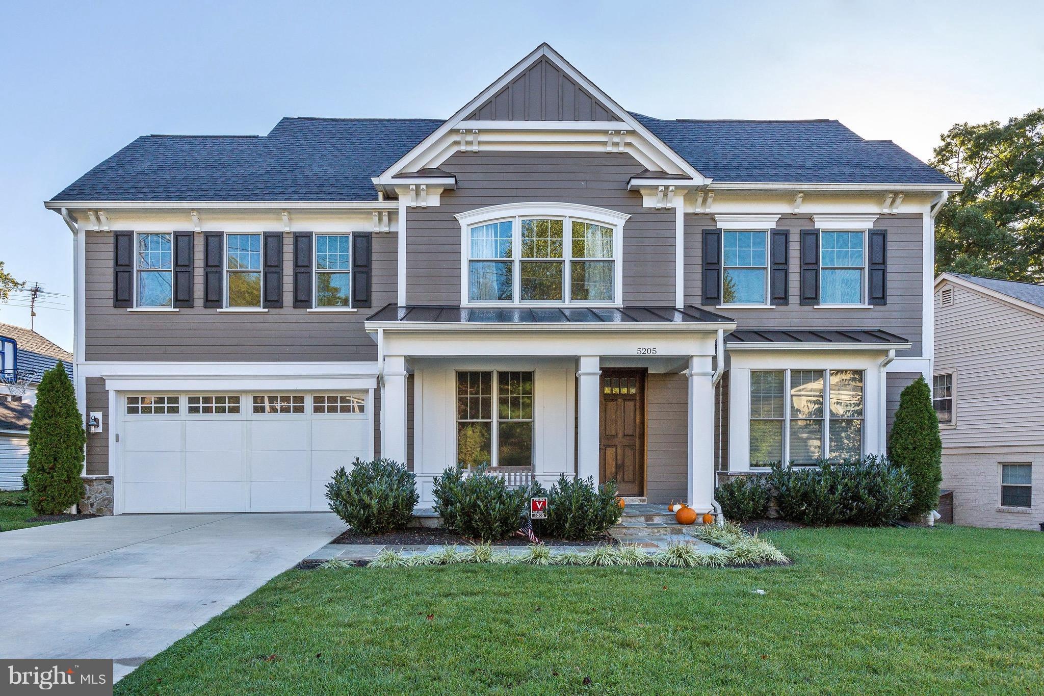 Gorgeous 5 BR, 4.5 bath traditional in Glen Mar Park! Built in 2014, home features large dining room, family room, sound-dampening home-office, open kitchen with oversized island & storage galore! Four bedrooms up all offer walk-in closets, en suite baths. Fully finished lower level is home to 5th BR, full bath, addt'll storage & rec room. 2 car garage & whole house generator!