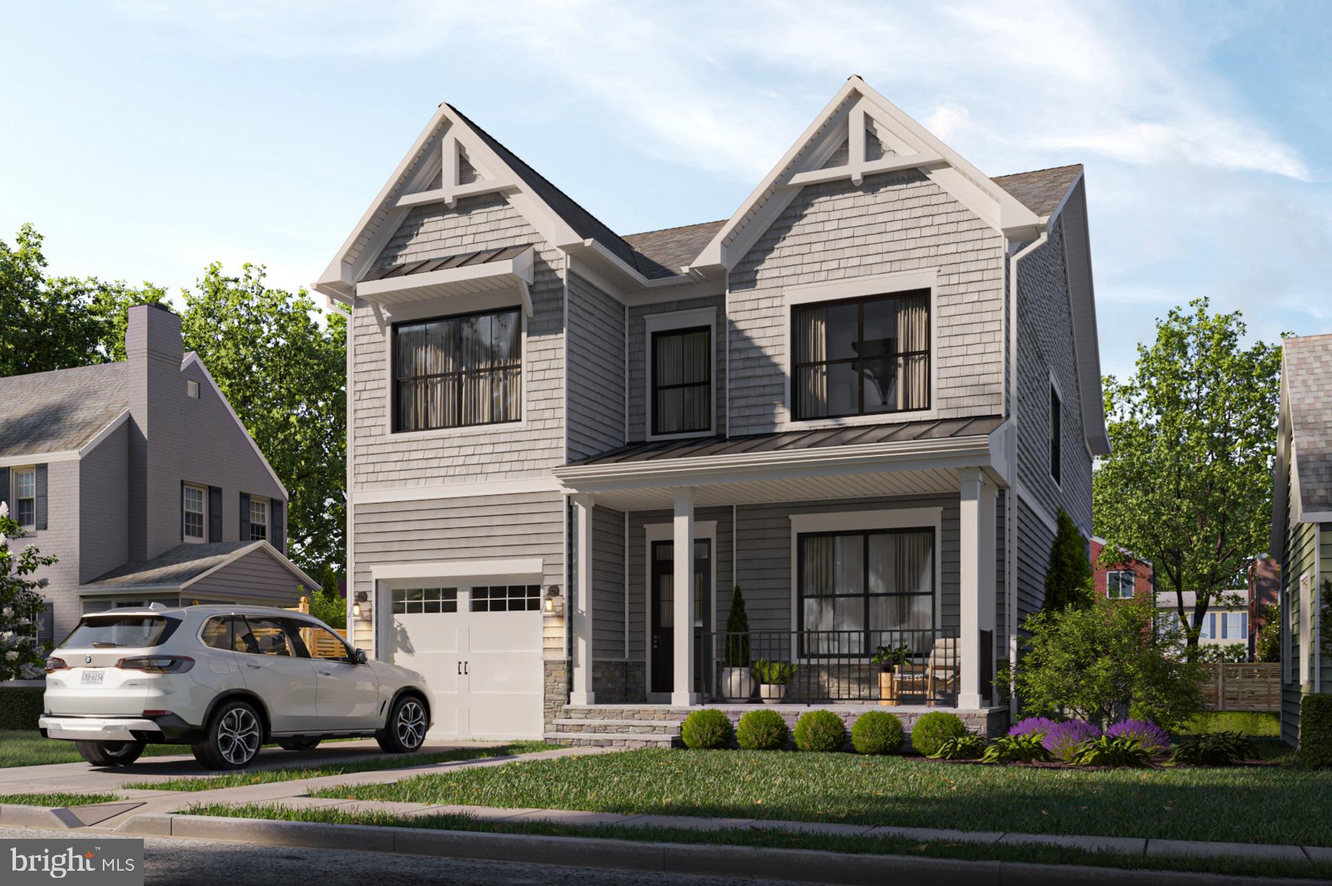 *To be Built* Coming soon from local builder Enhanced Homes, this elegant 5-bedroom, 4.5-bath home combines luxury and comfort with an open-concept design ideal for entertaining. The gourmet kitchen boasts high-end appliances, ample storage, and a spacious island. The primary suite is a private retreat with a walk-in closet and spa-like bathroom. Generous secondary bedrooms offer plenty of natural light and en-suite baths. The lower level includes a versatile recreation room with a wet bar, an exercise room, and additional guest accommodations. High-end finishes and thoughtful details throughout ensure a premium living experience. Located in the desirable Bon Air neighborhood, near Ballston's dining and shopping. Customizations and design selections are still available to be made at this time! Construction to begin shortly with an expected delivery for late spring 2025.  Property sits on a flat 7,500 sq. ft. lot with a sizable rear yard.