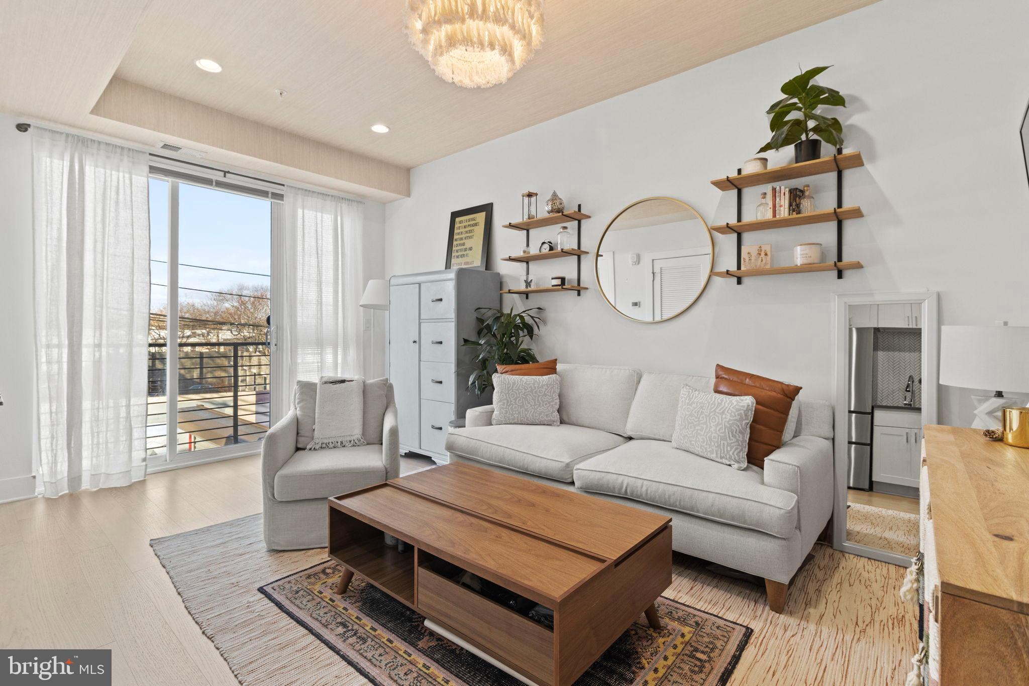 Welcome to your urban oasis in Washington, DC. Crafted by the renowned Lock 7 boutique development firm, this recently constructed 2018 condo offers the perfect opportunity for a first time home buyer, city returner, or anyone seeking a low maintenance DC lifestyle.

Step into a bright and airy living space with high ceilings that create an open, modern feel that today’s buyers are searching for. The layout flows effortlessly into a well appointed kitchen with upgraded finishes, sleek cabinetry, and top of the line appliances. Whether you are cooking at home or hosting friends before a night out in the city, this space delivers both function and style in a move-in ready condo.

The bedroom is a peaceful retreat, ideal for recharging after a full day in the city. The bathroom features clean, contemporary finishes that align with today’s modern condo design trends. Every detail has been thoughtfully considered to create a comfortable and elevated everyday living experience.

What truly sets this home apart, and what so many DC condo buyers are looking for right now, is the private outdoor space. This expansive deck lives like an extension of your home. Large enough for a full dining table, grill, and lounge seating, it offers rare indoor outdoor living in the city. Whether you are working from home, hosting friends, or simply enjoying a quiet morning coffee, this is the kind of outdoor space that is hard to find in DC condos.

Located just moments from the metro, this home checks the box for buyers prioritizing convenience and connectivity. The surrounding neighborhood offers everything today’s buyers are searching for, including restaurants, coffee shops, fitness studios, grocery stores, and local parks. It is city living with ease, access, and energy right outside your door.

If you have been searching for a Washington DC condo for sale that offers modern finishes, private outdoor space, and a prime location, this is one you do not want to miss. Ideal as a primary residence, pied à terre, or smart real estate investment in a strong DC market.

Schedule your showing today and experience it for yourself.