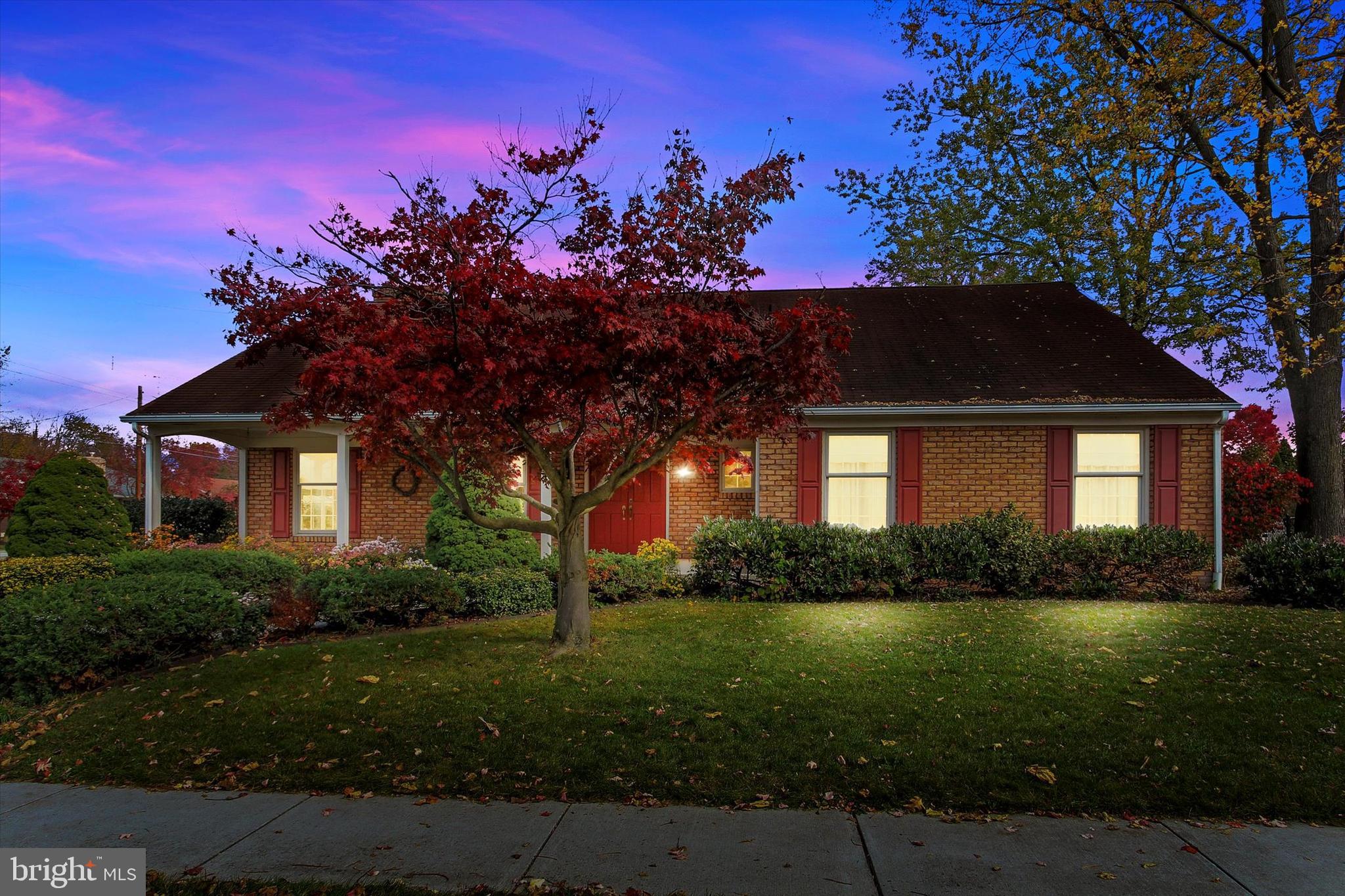 Convenient Location - Built by Wilson Swartz -  Enjoy this beautiful All Brick Ranch Home filled with Love and Family- Their are a lot of lovely features to enjoy starting with the lovely Front Porch to sit and relax on after a hard day of work.  You open the door to find an open foyer that is open to the Family Room/Great Room with hardwood floors with a Bow Window and Wood Burning Fireplace.  Next you walk into the Formal Dining Room Open to the Large Open Kitchen  area that has a large island and breakfast area.  This location is great to gather large families and friends to enjoy the special holidays or everyday events.  On the first level you have a Half Bath, Three Large Bedrooms which includes the Primary Bedroom and Oversized Full Bathroom.  Next you can head downstairs to a Utility Room, Oversized Recreation Room with Gas Fireplace which is thermostat controlled 27 x 15.  Full Bathroom is steps away with a Utility Room, Laundry Room, Canning Room, Workshop, and Storage Room with an outside entrance.  Don't wait to enjoy this terrific property close to Hospital, Schools, and Shopping.