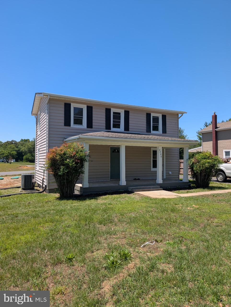 Total Renovation in this Beautiful home on a 1/2 Acre Lot.  Almost everything is NEW!!  NEW HVAC (heat pump), NEW Drilled Well, All NEW Septic (shared discharge system), Completely NEW Kitchen with NEW Cabinets, NEW Counter tops, NEW appliance, NEW Flooring, NEW fixtures, NEW Bath, NEW Carpet, NEW LVL Flooring, NEW Hot Water Heater.  Home has large shed, LONG asphalt driveway, Large Front porch.