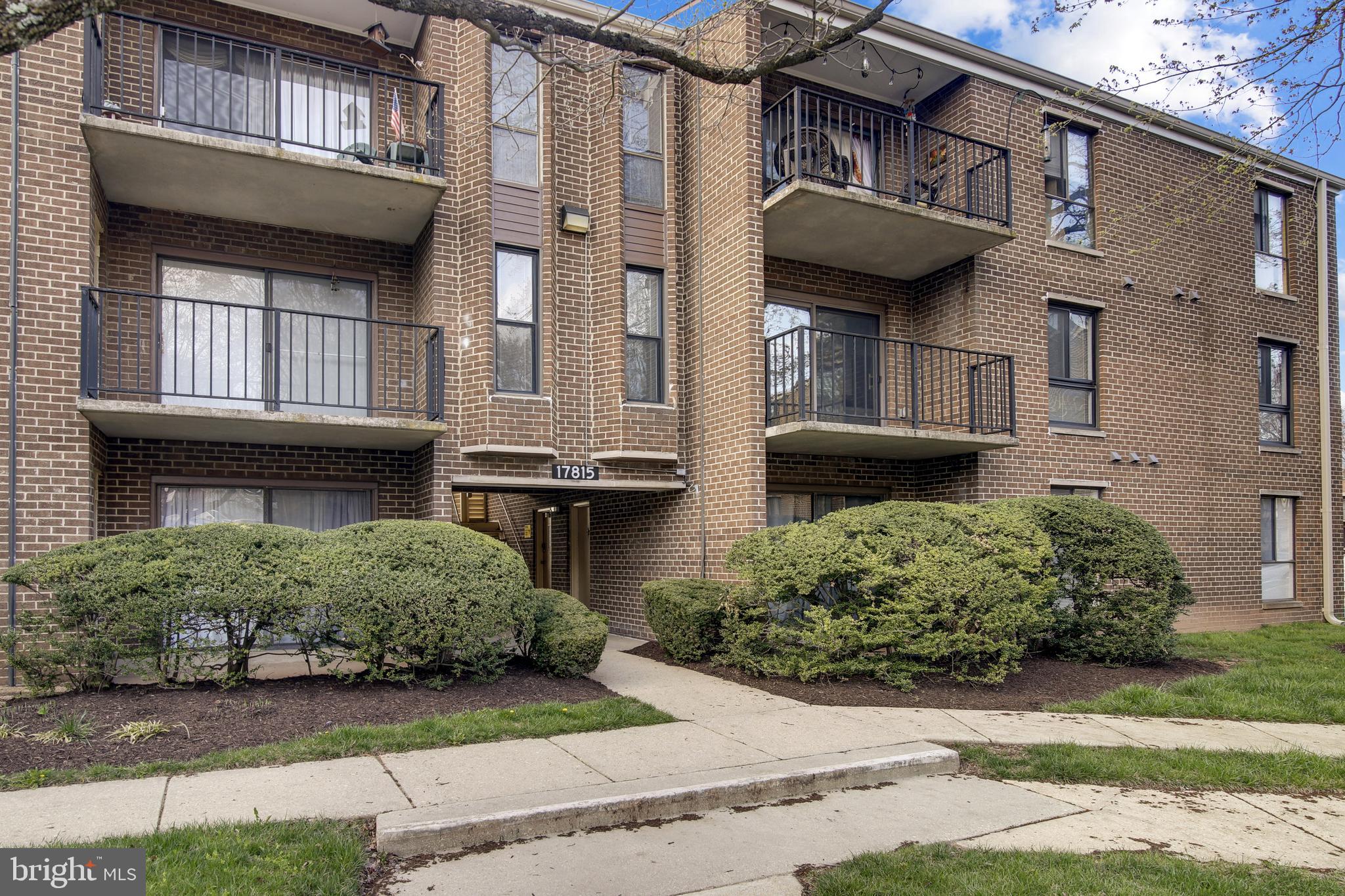 *LOCATION, LOCATION* Fabulous updated, turn-key 2 bedroom condo filled with bright light, freshly painted and carpeted in a neutral palette ready for a new owner to enjoy!  There are hardwood floors in the entry foyer as well as in the lovely all white kitchen with granite countertops, a built in microwave, custom cabinets, and recessed lighting. Convenient stack washer & dryer in the unit and an additional large storage room.  Relax with your morning coffee  on the spacious balcony off of the living room.  This corner unit condo is perfectly situated so that the primary bedroom has 2 large windows, a walk in closet and ceiling fan.....the 2nd bedroom is great for an office or guest room and includes a walk in closet as well. Minutes to public transportation, shopping, many restaurants, parks & recreation,  and the ICC. Parking for 2 vehicles plus ample guest parking.  This home is a  perfect 10!