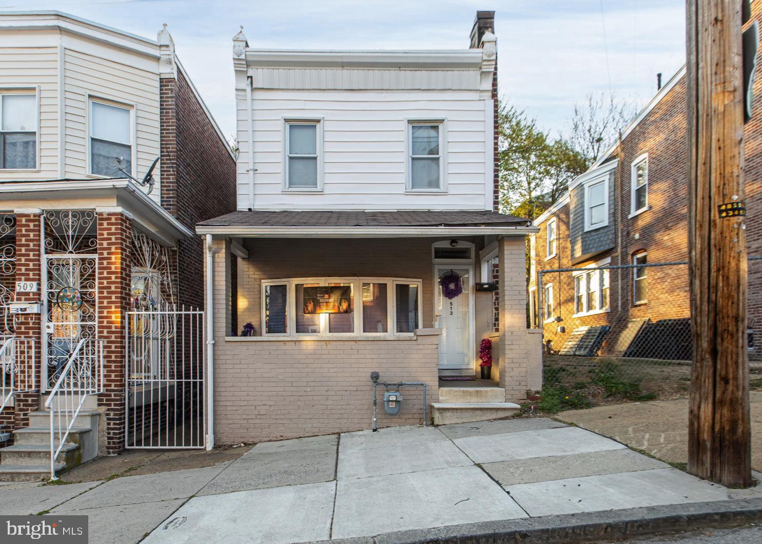 **SELLER OFFERING $5,000 IN SELLER'S ASSISTANCE.** City living with space, style, and room to grow, this updated 3-bedroom, 2.5-bath detached home in Wilmington offers more than you’d expect. Located just off I-95 and a few blocks from St. Francis Hospital, Little Italy, and the scenic Cool Spring Park, the location makes everyday living easy while keeping you close to some of the city’s most loved spots. From the front porch, step inside to an open-concept main level that feels bright, modern, and connected. LVP flooring runs throughout, paired with neutral gray paint, tall ceilings, and recessed lighting that keeps the space feeling light and airy. The living room features a gas fireplace with a mantle, flowing seamlessly into a flexible dining area and an updated kitchen with white cabinetry, granite countertops, stainless steel appliances, a range hood, and a detailed backsplash that adds just the right amount of character. A convenient first-floor powder room completes the space. Upstairs, you’ll find three bedrooms, including a spacious primary suite with recessed lighting, a walk-in closet (a rare find in the city), and a private ensuite bath with double vanities and a sleek, marble-look stall shower. The additional full bath in the hallway features a tub-shower combination with matching modern finishes, and the remaining bedrooms offer flexibility for guests, work-from-home, or everyday living. Out back, there’s a second porch area perfect for grilling or relaxing, but the real opportunity is the large unfinished addition connected to the home. Already framed and insulated, this space is ready to be finished and could easily become a first-floor bedroom, second living area, office suite, or even multiple rooms, adding significant square footage and value. Being sold as-is, this home blends modern updates with future potential in a location that continues to grow in popularity.