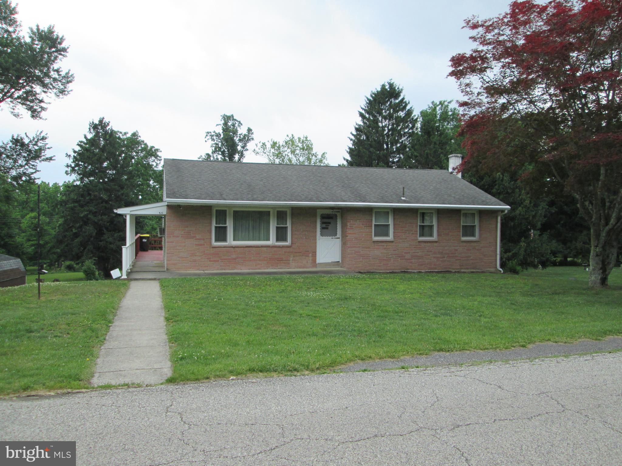 Situated in rural South Coventry Township, Owen J. Roberts School District is here you will find this brick and stucco ranch home. The home is nicely situated on almost an acre. Enter into a spacious living room with wall to wall carpet although hardwood floors can be exposed once again. The dining area is adjacent to the kitchen with French Doors that lead to a large 18x17 rear deck. 3 nice sized bedrooms and a recently refurbished hall bathroom with tile floors and a walk-in shower complete the main living level. A full basement includes a 1 car garage, laundry area and lots of room for storage. 200 amp electric, window AC unit and all appliances remain making this home ready to move in. Enjoy watching all the wildlife in the rear yard. Immediate settlement is possible.