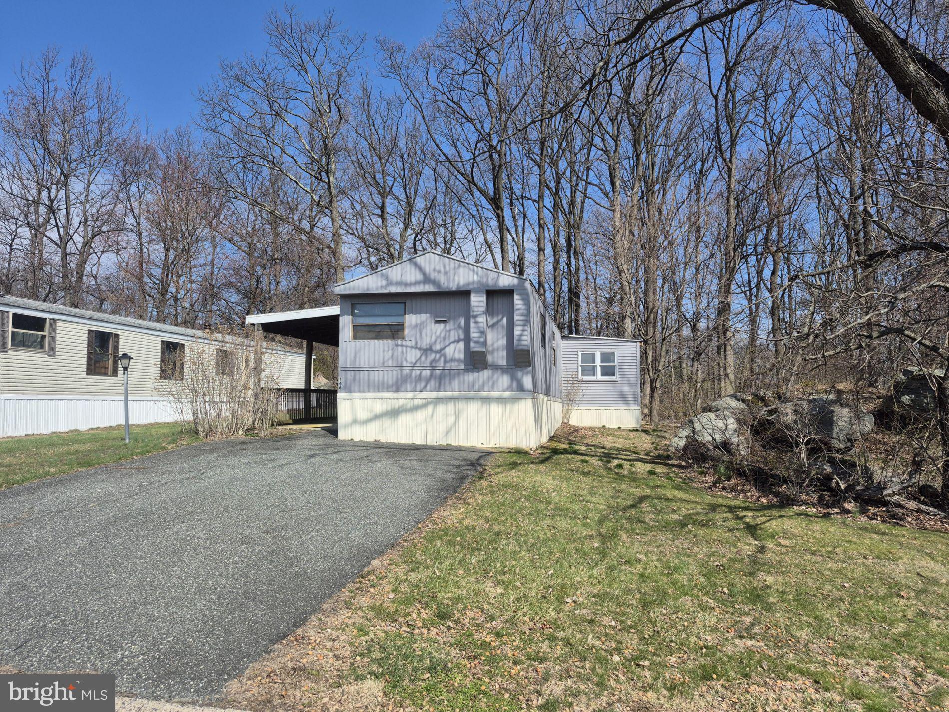 This 3 Bedroom 1 Bath Mobile Home with an Addition and Front Porch is located in a Family Friendly All Age Community in Macungie, Pennsylvania Private Financing Available for Deserving Buyers with Large Down Payment. Assistance available in helping buyers get approved for Bank Financing - Lot Rent: $699 - Credit Score: 650 Desired.  Can make some exceptions for lower credit scores on a case by case basis. Frequently Asked Questions: - My credit score is 550 will I get accepted? Possibly. The home is located in Macungie, PA in the Mountain Village community.