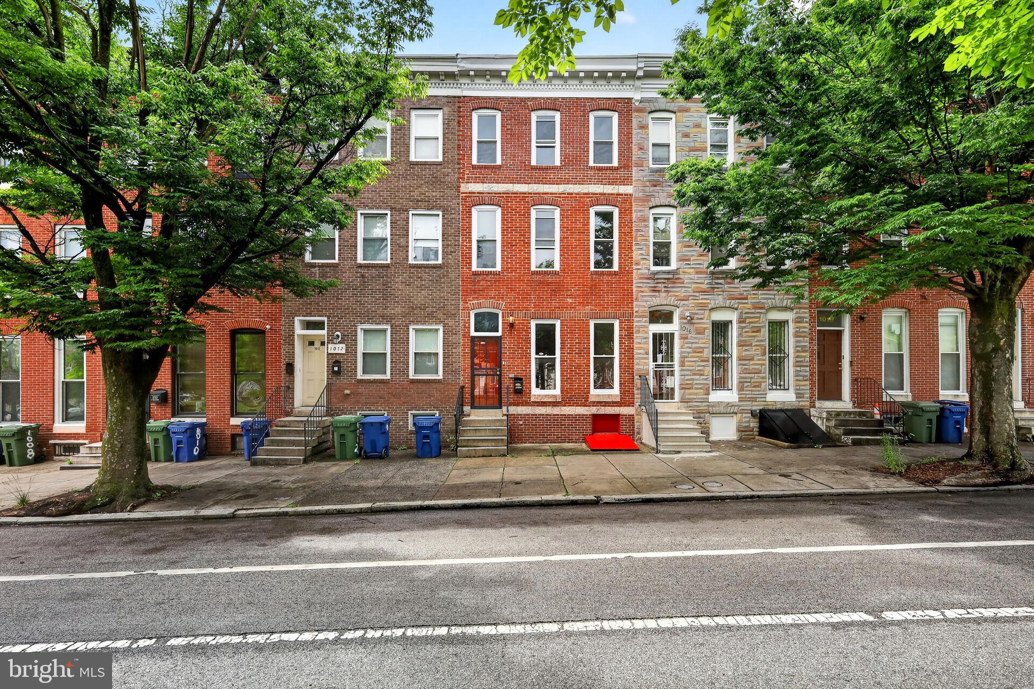 Welcome to 1014 N Broadway, a beautifully fully renovated 4-bedroom, 2-full / 1-half-bath, row-home in the Broadway East neighborhood, just steps from Johns Hopkins Hospital.
Fully renovated this turnkey property features an open kitchen, dining layout,  hardwood floors throughout,  in the kitchen and  bathrooms on all levels, beautiful tile work, clean, modern aesthetic and warm, upscale finishes throughout.
 Enjoy a spacious primary suite with a large closet, Fire place for added warmth and ambiance. Outside, you’ll appreciate the private rear parking pad a true rarity. 
Recent full renovation makes this home truly move-in ready.
Conveniently located near major commuter routes, public transportation, hospitals, dining, and downtown Baltimore, this home is ideal for buyers seeking affordability with city access. 
Ideal for Hopkins employees, first-time buyers, or investors. 
Don’t miss this opportunity in a convenient, revitalising location!
Grants may qualify for base on eligibility , live near work prg.