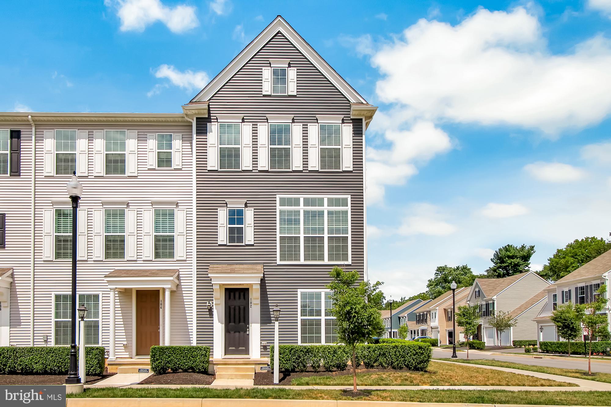Simply the best model and location in Belmont!  3 Bedrooms, 3.5 Baths with Balcony! PRIME BUILDING in BELMONT - Newer end unit townhome with front door entrance and two-car garage.  Built in 2018, this spectacular property features light-filled, spacious rooms and an open floor plan.  Stainless steel appliances, quartz countertops with tile backsplash, large island and hardwood flooring.  It's just steps away from 30 shops and restaurants, including Whole Foods Market and Target.  Easy access to Rt. 30, 283 and 222. Catching a train will be easy in the near future using the neighborhood trail, planned to connect to the Lancaster Train Station (approx. half a mile away).  There are loads of windows and views of the limekilns, across the preserved wetlands.  No smoking.  No pets.  One-year lease.  Ready for new tenant to move-in early or mid-August.  Call to schedule your appointment today! Owner is a licensed realtor.