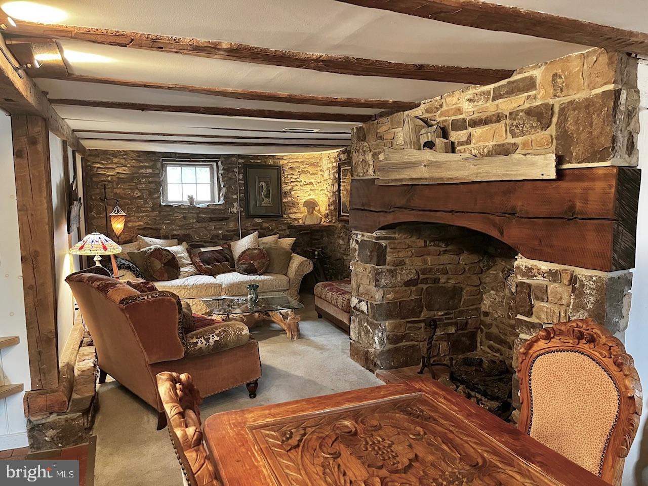 Charming renovated 1740 barn in a scenic farm setting minutes from Doylestown. This stunning home features 2 bedrooms, 2 baths, kitchen, pool and parking. Cozy rooms, exposed stone walls and a fireplace all set on lush landscaped grounds. Pets negotiable. Owner is PA licensed realtor.