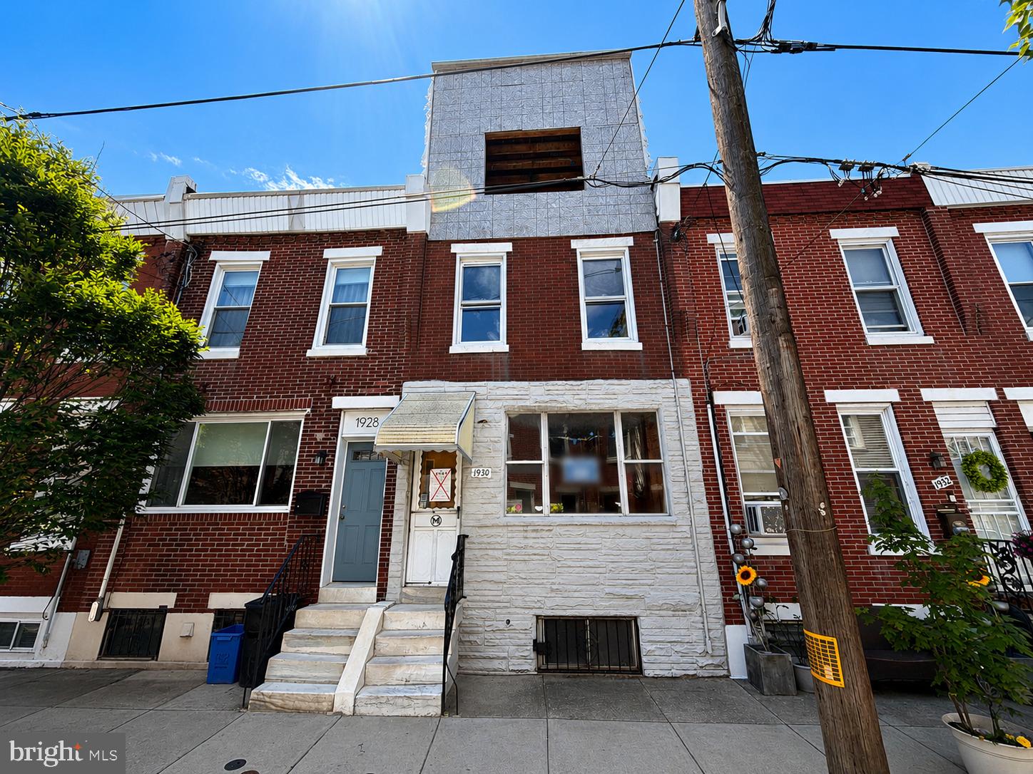 Located in the heart of South Philadelphia, 1930 Hoffman St. presents a rare opportunity for investors or builders ready to bring a partially completed renovation across the finish line. This shell property has already undergone significant improvements, including a third-floor addition with rooftop deck, new interior framing, rough electrical and plumbing, new HVAC ductwork with condenser and furnace, two new bathrooms, partial window replacement, and updated exterior siding on three sides.  Surrounded by ongoing redevelopment and strong resale activity, this property offers excellent upside for those looking to customize and capitalize in a highly desirable South Philly location.