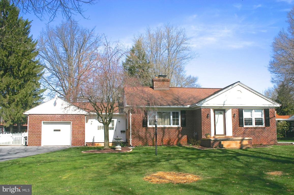 Wide tree lined street in Elizabethtown Boro. Close to everything! Large level yard w-great landscaping. Built-ins, C/A, classic HW floors, great storage & large rooms. 4 season room is great bonus space filled w-light & brings the outdoors in. Gas space in garage-add propane tank & you'll have heated work space. 1 year AHS warranty for peace of mind.