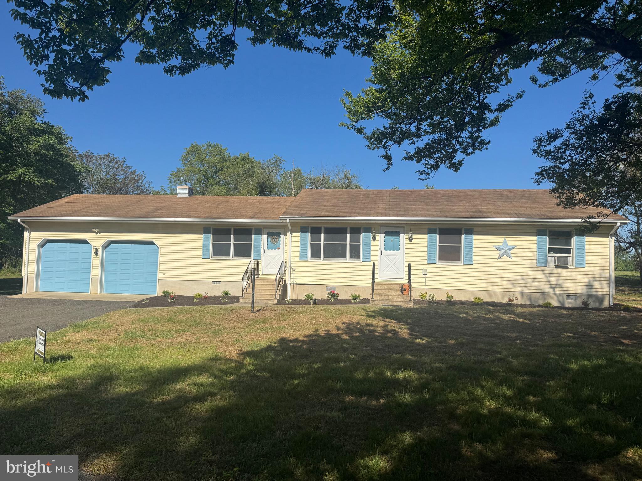 The Joy of One level Living! This Rancher comes with 3 Nice size Bedrooms and 2 Full Baths. Eat-in Kitchen with Plenty of Storage. Family Room with FirePlace, Living Room, Enclosed Sunroom and a Seperate Laundry Room. Outdoors  features just over 2 Acres!   Large Patio for entertaining, POND, with Gazebo,  Shed and a nice level lot with Mature trees.  Home could use some  updating but offers good bones and a nice floor plan!  ONE YEAR HOME WARRANTY! Within Minutes to Downtown Denton, Easton or Kent Island. Approx. 30 minutes to Bay Bridge.