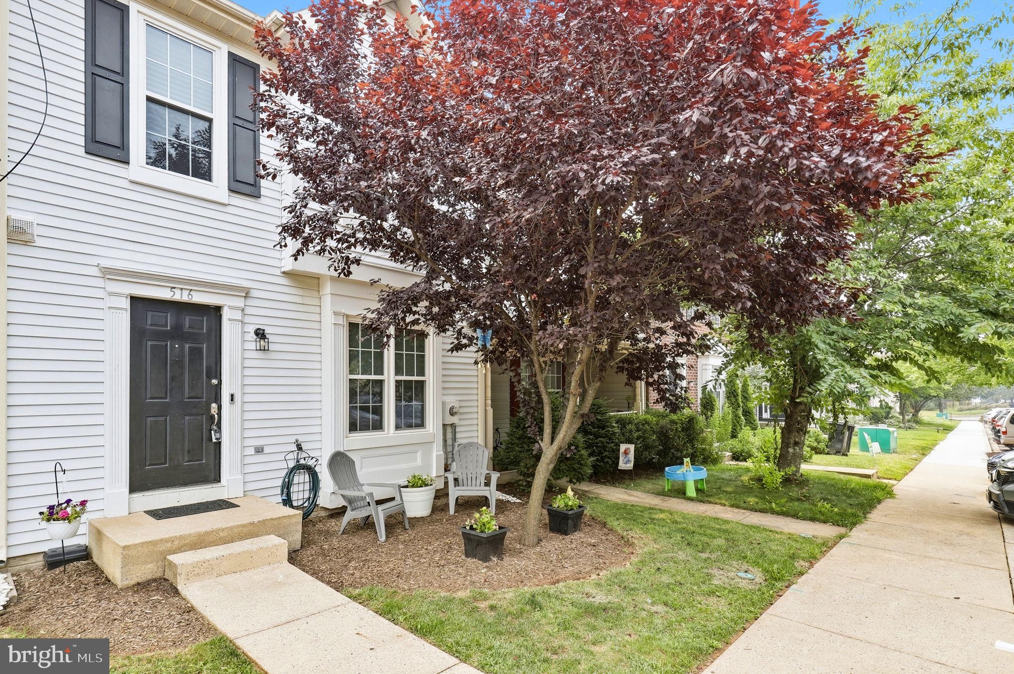 Great townhome ready for you! Beautifully gleaming hardwood floors on main level, updated kitchen, powder room, true dining room and living room with French door to amazing new deck. Hard flooring on second bedroom level, full 2 bathrooms upstairs, plenty of closet space and 3 generous bedrooms with lots of natural light and airiness. Lower level features large family room, walkout to paver patio and fenced yard. There is even a rough in bathroom downstairs for your imagination. Convenient to all major commuter routes, Frederick shopping and fun. Don't wait to tour - come by our open house this Saturday, 1-4.