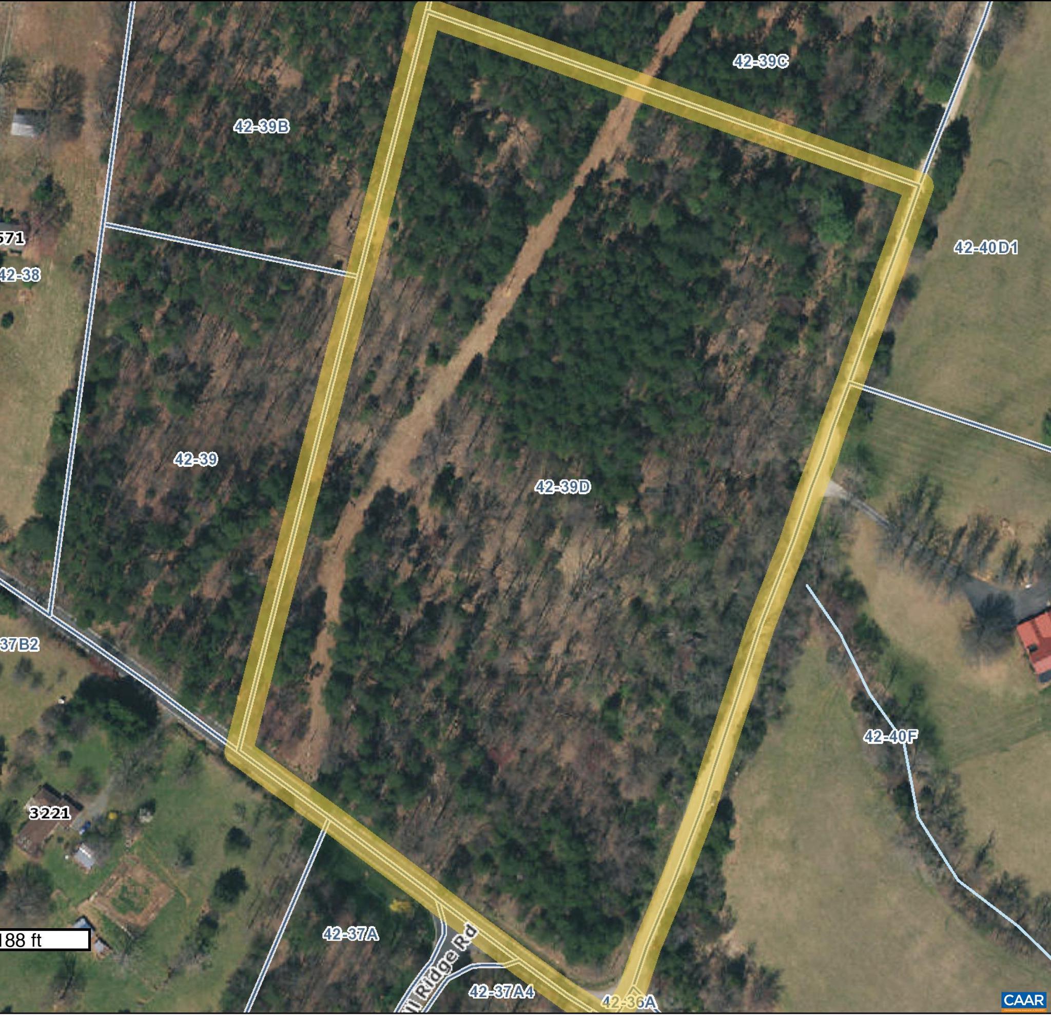 11.73-acre, buildable lot in Western Albemarle! One-of-a-kind location and a rare opportunity to purchase a large lot in an estate neighborhood 10 minutes to town. Property has division right and is gently rolling with a small stream bisecting the property. Easy access to the building sites. In a desirable area where it's hard to find any land to build on.