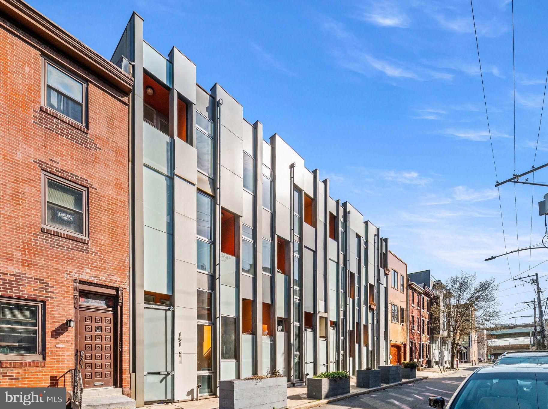 Fantastic Modern Townhome in the Heart of Northern Liberties!

Welcome to this stunning 3-bedroom, 3-bathroom home offering over 2,150 square feet of beautifully designed living space in one of Philadelphia's most sought-after neighborhoods.

Built by local award-winning architect and builder Onion Flats LLC, this LEED Platinum Certified green home with green roof blends modern design with sustainable living.

Step inside to find an open, light-filled layout featuring recessed lighting, ceiling fans, and upgraded countertops throughout. The kitchen is perfect for everyday living and entertaining, complete with stainless steel appliances including a built in microwave, gas range, refrigerator and dishwasher. The generous living and dining areas flow seamlessly, making the home ideal for both relaxing and hosting.

The primary suite offers a private retreat with an en suite bath, while two additional well-sized bedrooms share access to beautifully appointed full baths with stall and tub shower options.

Eco-conscious buyers will love the home's green credentials — solar panels supply the water heater, and the property is part of a two-unit association with shared insurance costs yet no traditional HOA hassle.

Outside, enjoy private off-street parking — a rare find in the city. And the location? It doesn't get better. Steps from Northern Liberties' best restaurants, bars, boutiques, parks, and playgrounds, with easy access to public transit and major thoroughfares.

Don't miss this incredible opportunity to own a one-of-a-kind, eco-friendly urban retreat in one of Philly's most vibrant and walkable neighborhoods!