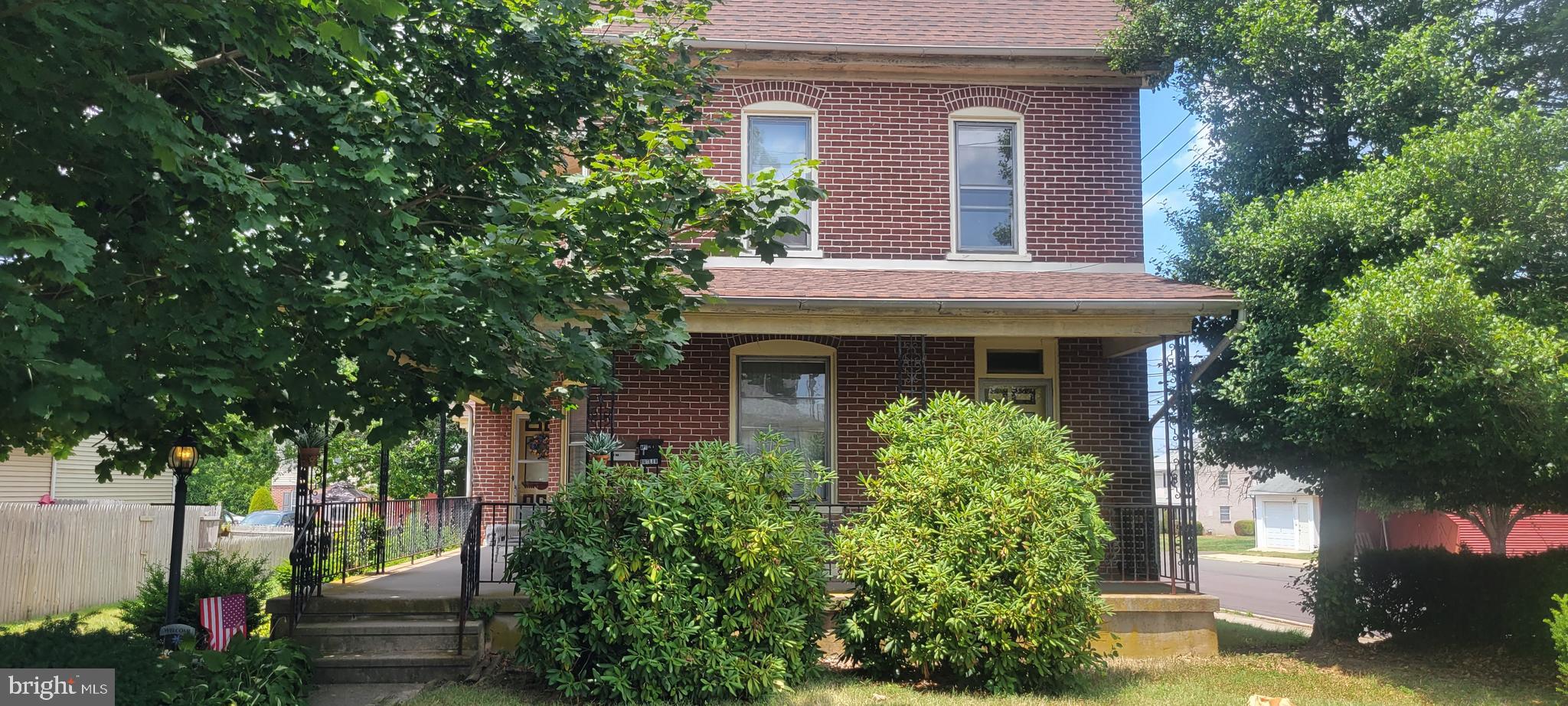 Second floor unit.  Private entrance.  Eat in Kitchen, office, Living room, full bath, Laundry room and two bedrooms on the main floor.  Second floor has two extra rooms could be used for storage and  hobby room.  Parking on the street right next to the home or the front of the home.  Covered back porch. Water, Sewer, Trash and Lawn care included.