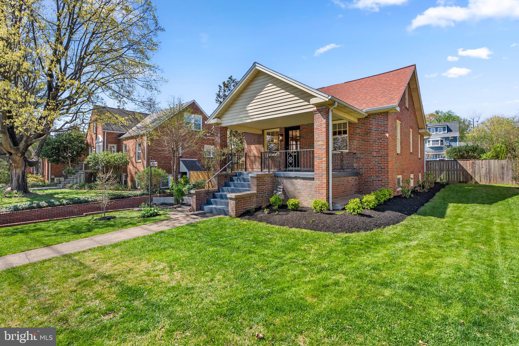 Welcome to your dream bungalow in Takoma Park! This charming home has been beautifully updated from top to bottom. 
 Enjoy a brand-new roof, new central AC, and a gorgeous new kitchen with sleek white cabinets, new kitchen appliances, granite countertops, under-cabinet, and recessed lighting! The main level features refinished hardwood floors, and durable LVP in the kitchen. Two cozy bedrooms (or use one of the rooms for a home office) and a renovated full bath complete the bright and open main level. 

Upstairs, you'll find a spacious bedroom and full bath. 

The finished basement adds additional living space, with a private entrance, kitchenette, rec room, two additional bedrooms, and another updated full bath. Plenty of room for everyone! 

Enjoy the fully fenced backyard with a deck for entertaining, or relax on the large front porch.

Fresh paint throughout all three interior levels, plus the porch and windows were newly painted for added curb appeal. Even the chimney has been inspected and upgraded with new stainless steel flue liner, new damper, cap and crown!

 Attached one-car garage with a new door and ample driveway parking adds convenience.

All this in vibrant Takoma Park, just minutes from the urban downtown hub, Washington Adventist University, and the Metro. With recent renovations and big-ticket updates, this home is ready to move in and ENJOY!