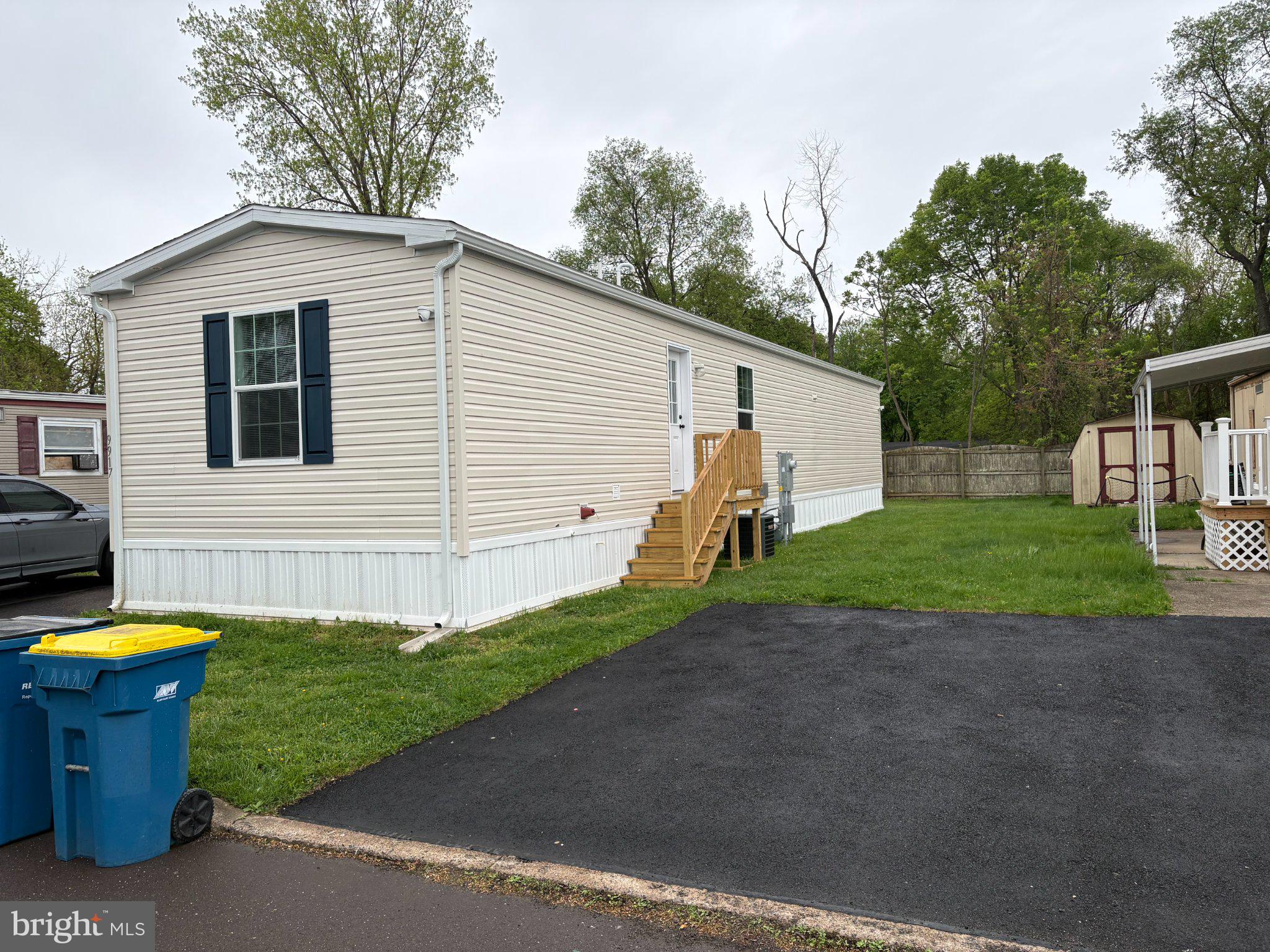 Discover the charm of modern living in this newly constructed Champion Advantage Lancaster mobile home, nestled in the vibrant Pennwood Crossing community. Completed in 2025, this meticulously designed single-wide home boasts 3 spacious bedrooms and 2 full bathrooms, offering a perfect blend of comfort and style. Step inside to experience the excellent condition of this modular home, featuring a well-thought-out layout that maximizes space and functionality. The main floor laundry adds convenience to your daily routine, while the inviting patio provides a serene outdoor space for relaxation or entertaining. Pennwood Crossing is more than just a place to live; it's a thriving community that fosters connection and engagement. Enjoy access to a beautifully fenced community pool, perfect for those warm summer days. The neighborhood is surrounded by lush parks, offering ample opportunities for outdoor activities, picnics, and leisurely strolls. With 24-hour security features, including motion detectors and exterior cameras, peace of mind is a priority here. This home is not just a residence; it's a lifestyle choice that embraces community spirit and modern conveniences. Don't miss your chance to be part of this exceptional neighborhood-schedule a viewing today and envision your future in this delightful home!
Great highway access along with SEPTA regional rail are an added plus for commuters.
State of the art Slomin Security system is offered if the buyer will accept transfer of the contract along  with financial terms.
Any and all interested buyers will need to be approved by the Property Mgt. Co. Go to ABC Homes/Pennwood Crossing for
the application.