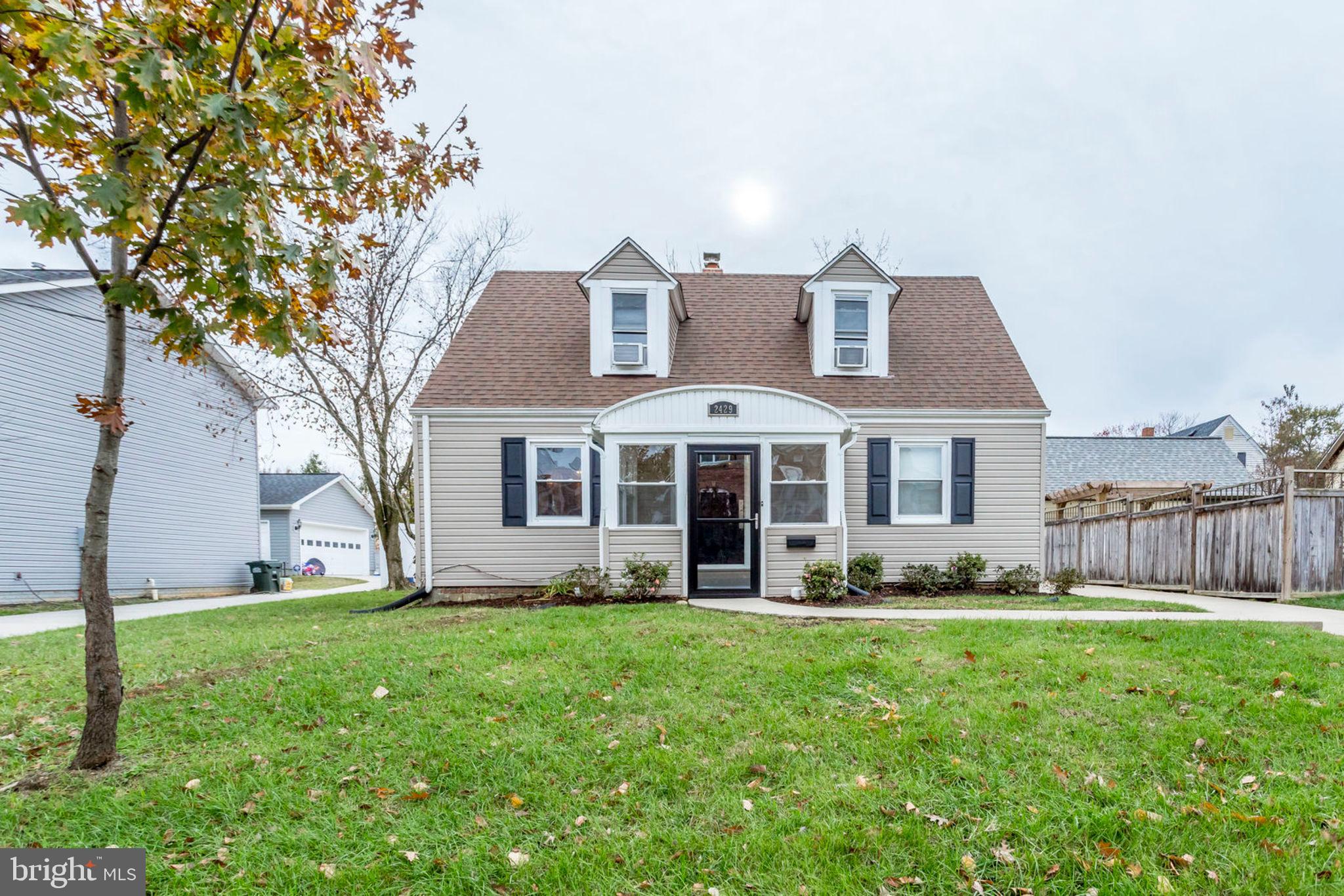 Charming and well-maintained Cape Cod home with 4 bedrooms and 2 full baths conveniently located near the Huntington Metro Station. This cozy residence features two levels: the main level offers main level living with 2 bedrooms, 1 full bath, and a laundry/mudroom complete with built-in storage, a sink, an extra fridge, and direct access to a spacious backyard. The upper level provides 2 additional bedrooms and another full bath. Enjoy the updated kitchen with sleek stainless steel appliances and granite countertops, offering ample space for cooking.
The property is minutes from I-495, Old Town Alexandria, shopping, and local attractions. The garage is available for tenant use for an additional $300/month, as it is currently used for landlord storage. Lawn mowing is included in the rent, and pets are considered on a case-by-case basis. Please note a $55 application fee is required for each applicant over 18 years old. Applications are to be completed online.  Thank you for your interest!  Call With Questions.