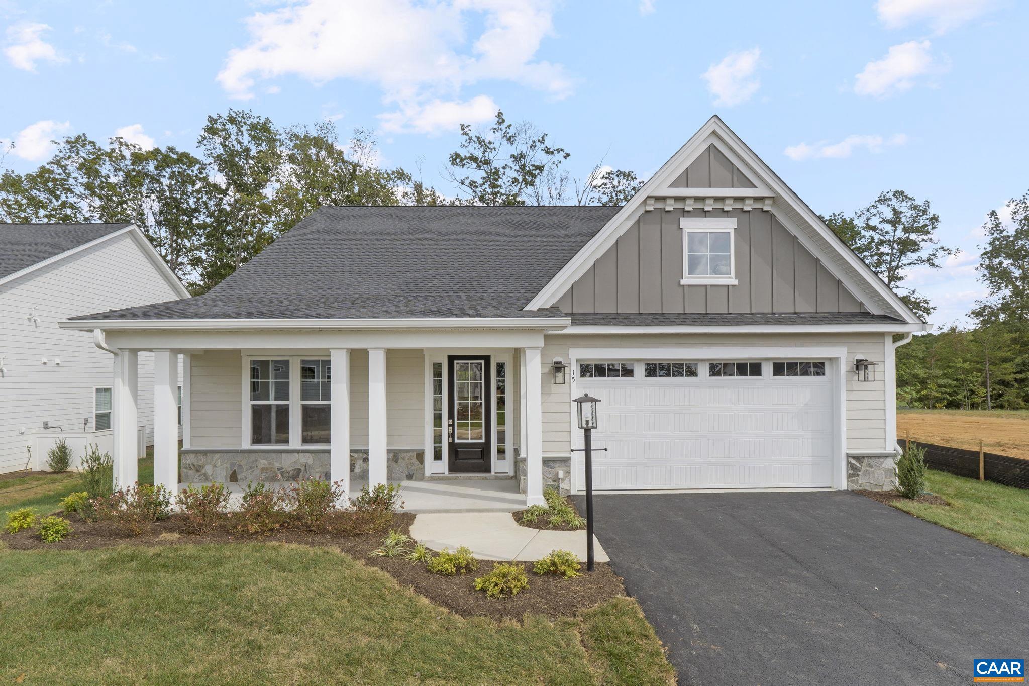 Looking to build from the ground up? The Beech gives you that chance, with construction taking about 7?8 months depending on the homesite. This single-level floorplan features 3 bedrooms and 3 full bathrooms, plus an L-shaped kitchen with a large island, walk-in pantry, mudroom, and covered back porch. You?ll also find spacious closets and a welcoming front porch that adds to the curb appeal. Need a bit more space? There?s an optional upper-level loft with the choice to add a fourth bedroom, another bath, or even a rooftop terrace. Included features range from 2x6 exterior walls and energy-efficient windows to a tankless water heater and wood shelving throughout. Basement foundation is available. Pricing varies based on elevation and lot. Photos show a similar home and may include upgraded options and features.,Painted Cabinets,Fireplace in Family Room