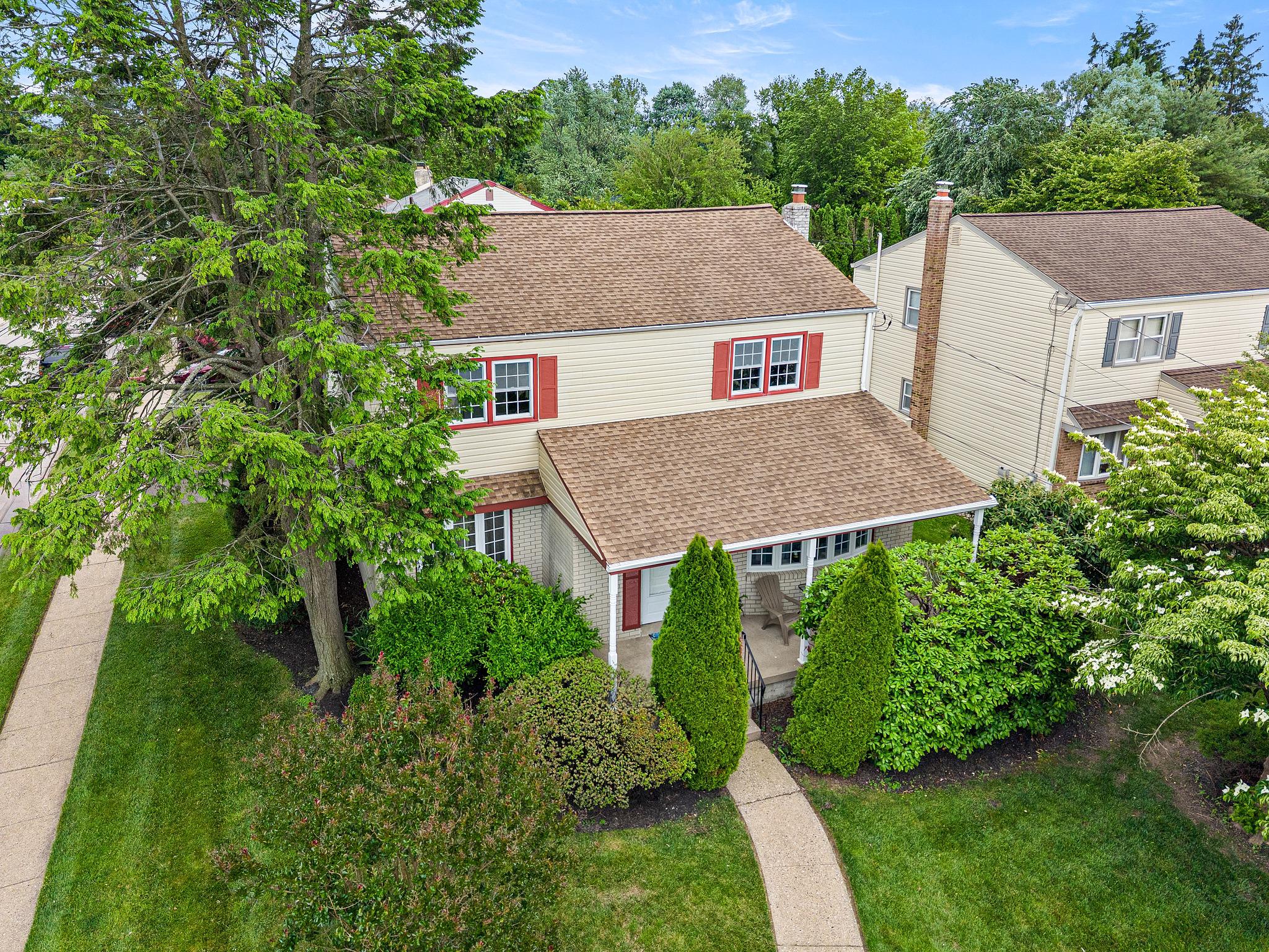 Welcome to this well‑cared‑for 4‑bedroom Colonial set on a spacious corner lot in Abington Township. The home offers a comfortable layout with freshly painted rooms, new carpeting, and hardwood floors waiting underneath. The living and dining areas are filled with natural light, creating an inviting setting for daily living or gatherings. Upstairs, you’ll find four generous bedrooms and two full baths. Important updates include a newer roof, newer vinyl siding, a newer HVAC heating and air‑conditioning system, and upgraded 200‑amp electric service.

Step outside and enjoy a large, beautifully maintained yard that lends itself perfectly to alfresco dining and outdoor living. There’s ample space to set up outdoor seating, fire up the grill, or create your own patio or entertaining area. The yard offers plenty of room for friends, family, and guests to enjoy games, relaxation, and seasonal activities — a flexible outdoor space ready to be shaped to your needs.

Additional features include a full basement and off‑street parking. The property is convenient to shopping, dining, transportation, parks, and Jefferson Moss‑Magee Rehab Hospital, making everyday living exceptionally accessible.