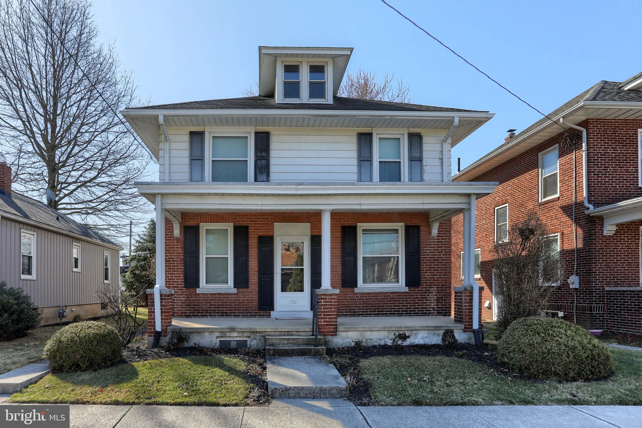 WOW! Lots of room in this well-maintained traditional 2 1/2 story 4 Bedroom single family home located in the Annville Cleona School District just blocks from the Cleona Community Park.                    Over 1900 square feet of living space, this home features spacious living room, dining room. kitchen with counter seating, office area and 1/2 bath on the 1st Floor.  4- hall entered bedrooms and 2 full baths on the 2nd Floor.  In addition to the primary bedroom having a full bath, the laundry room is also located on the 2nd floor.          Fenced in back yard and alley access to oversized 2-car garage and off-street parking.   Upgrades include gas hot water heater (2021), remodeled main bath (2013)  Replacement windows ( 2007-2010)              
       Preferred settlement date May 18-24, 2025.