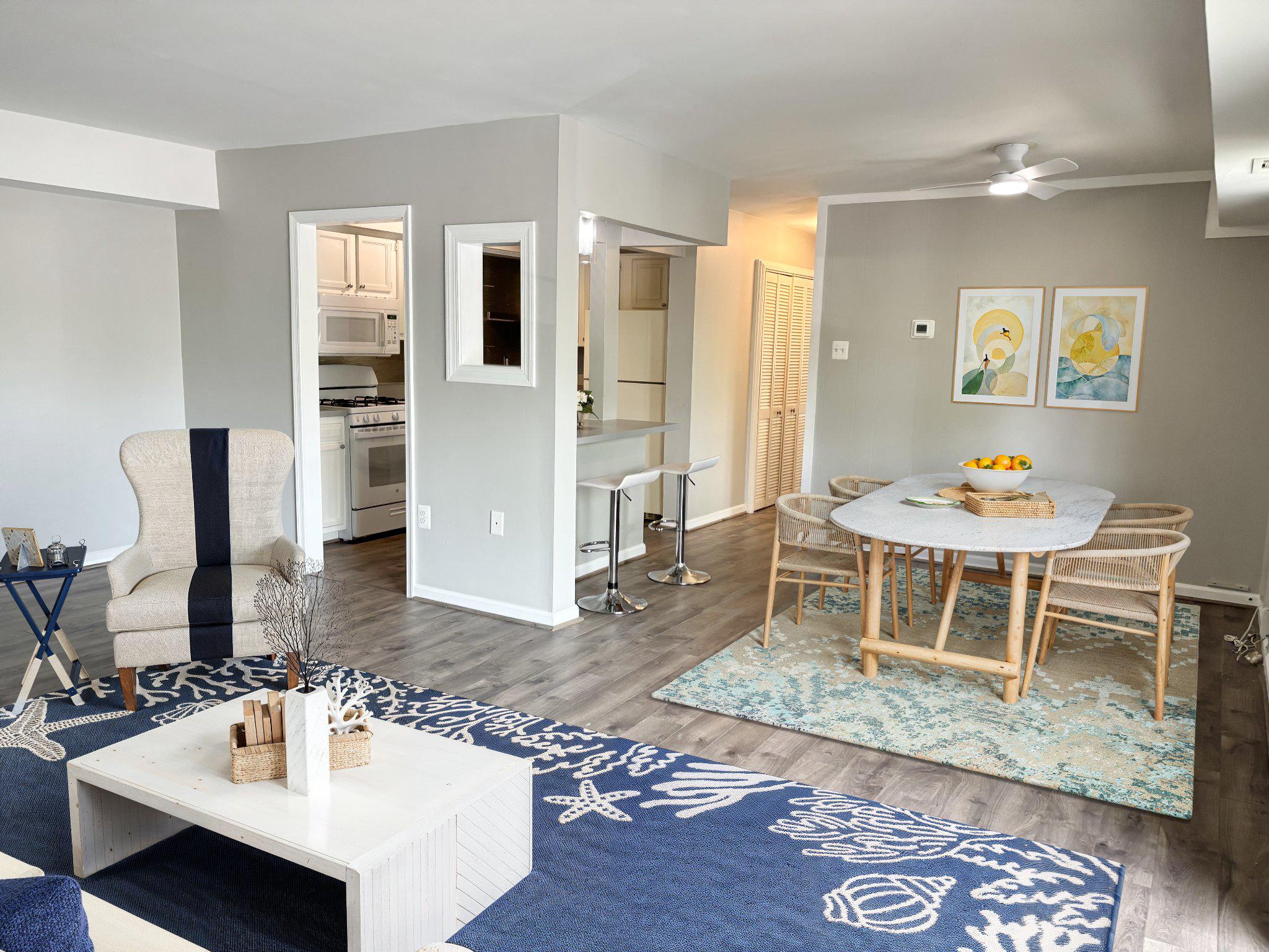 Welcome to Fairwinds of Annapolis, this delightful 2nd floor 2-bedroom, 2-bathroom garden condo offers a perfect blend of comfort and convenience. (Furnace 2021) The open kitchen floor plan invites you to experience a warm and inviting atmosphere, ideal for entertaining over the breakfast bar. Natural light floods the living spaces, creating a cozy ambiance. The neutral kitchen features a built-in microwave, a Brand NEW (dishwasher 2026), and gas oven/range, making meal preparation a joy. Enjoy casual dining in the dedicated dining area or unwind in the spacious living room. The entry-level bedroom provides easy access and privacy, while the primary suite boasts a generous walk-in closet dressing area and ensuite bathroom, with ample storage for all your needs. Step outside to discover a vibrant community with amenities that enhance your lifestyle. Walk to the grocery store and coffee shops. Enjoy sunny days at the outdoor pool, engage in friendly matches on the tennis courts, or take leisurely strolls along the jogging paths. The association takes care of maintenance, including lawn care and snow removal, allowing you to focus on what truly matters. With convenient in-unit laundry facilities and off-street parking, this home is designed for modern living. Experience the perfect blend of comfort, community, and convenience in this inviting residence. **Pet Friendly** Don't miss the opportunity to make it your own! Condo fee includes Gas heating and cooking, water & sewer. Just 2.8 miles to the United States Naval Academy and 10min bike ride to beautiful historic downtown waterfront.