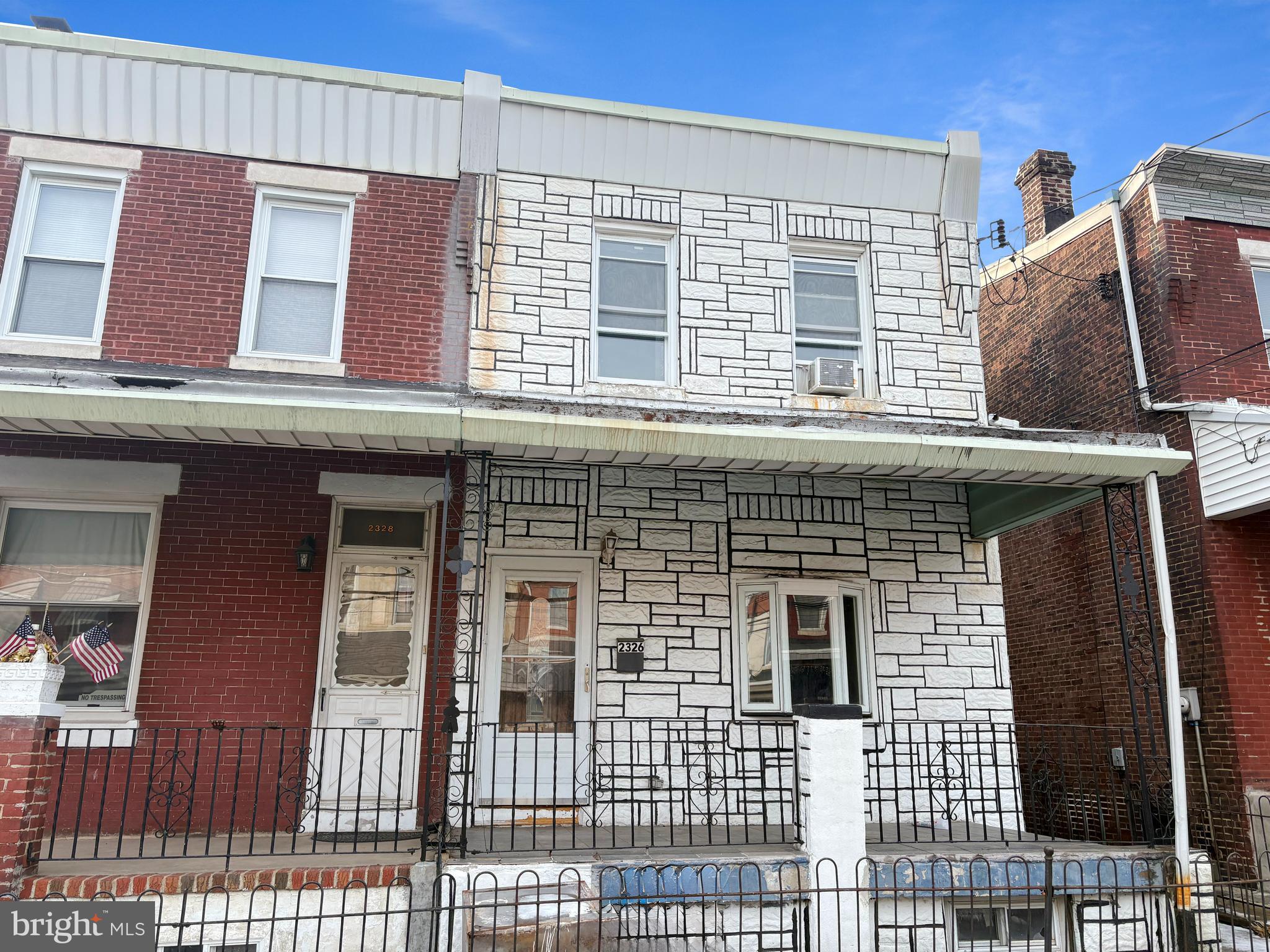 Spacious two-story brick semi-detached (twin) home built in 1950, located in the Frankford section of Philadelphia. The property offers over 1,800 square feet of living space. The first floor features a living room, dining room, and an oversized eat-in kitchen. The second floor includes three sizable bedrooms and a three-piece hall bathroom. Additional features include a full unfinished basement, front porch, rear fenced yard, and ample on-street parking. Conveniently located within walking distance to public transportation with direct access to Center City, and just a short drive to U.S. Route 1.