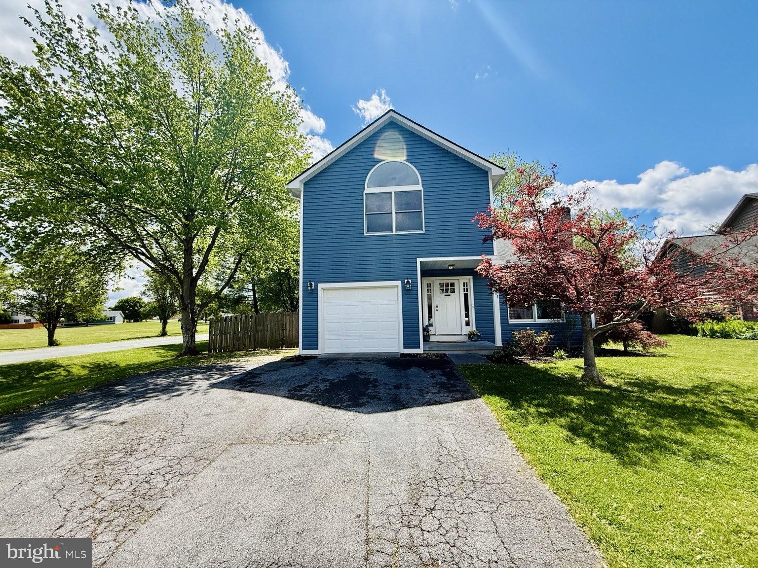 Charming, updated Colonial in sought-after Albin Village! This move-in ready home features a warm living room with wood-burning fireplace, a beautifully updated kitchen with granite countertops, tile backsplash, plus hardwood floors throughout the main level.

Enjoy a bright family room with built-ins that opens to a spacious deck—perfect for entertaining. Upstairs offers three generously sized bedrooms, including a primary suite with cathedral ceiling and private bath with double sinks and granite vanity.

Situated on a desirable corner lot with a large fenced backyard, mature trees, and plenty of space to relax or play. One-car garage and commuter-friendly location just minutes to I-81.

A wonderful opportunity in a fantastic neighborhood!