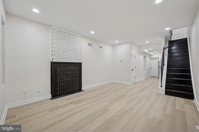 Welcome to 1819 N Judson Street, a renovated, tenant-occupied investment opportunity offering immediate rental income. This well-maintained 3-bedroom, 1.5-bath home features an open-concept living and dining area with luxury vinyl plank flooring, recessed lighting, and a decorative fireplace that adds character to the main living space. The updated kitchen is equipped with white shaker cabinetry, granite countertops, stainless steel appliances, and provides access to a private rear deck.
Upstairs, you'll find three spacious bedrooms with ample closet space and a renovated full bathroom featuring a subway tile tub surround and modern black fixtures. A convenient first-floor powder room enhances functionality for tenants and guests. The unfinished basement offers generous storage space and houses the updated mechanical systems.

Currently tenant occupied, this turnkey property presents an excellent opportunity for investors seeking immediate cash flow with minimal maintenance. Conveniently located near public transportation, major roadways, Temple University, and the ongoing redevelopment throughout North Philadelphia, 1819 N Judson Street is a strong addition to any investment portfolio.