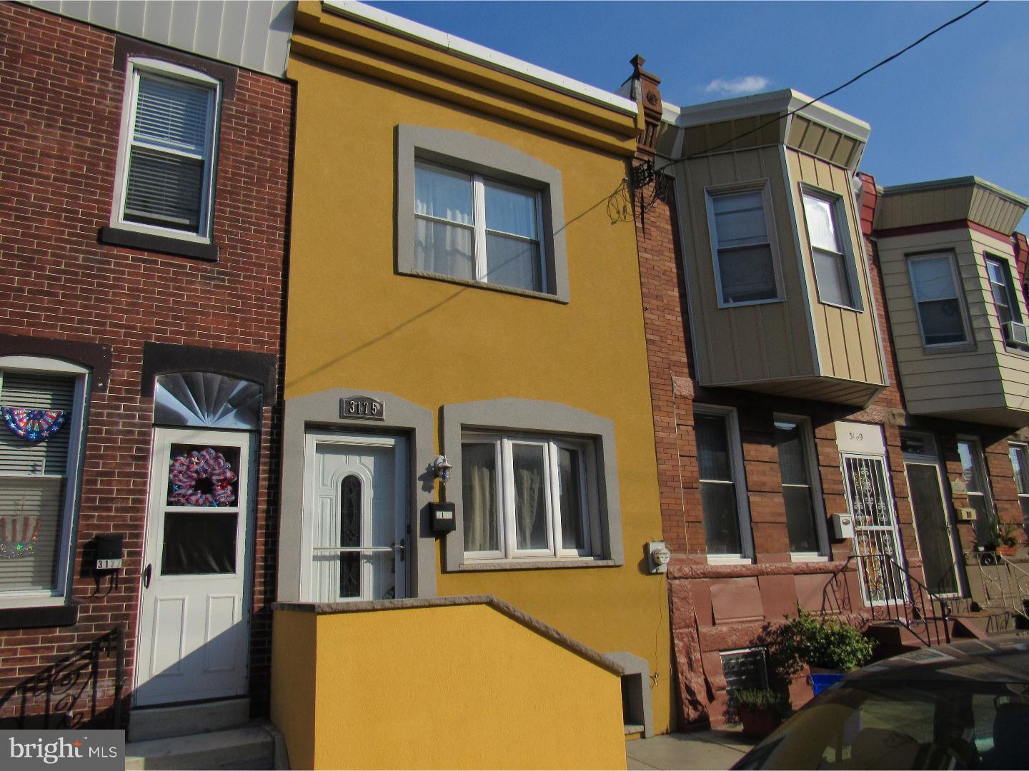 Wow! Welcome to 3175 Edgemont St. Awesome Port Richmond location. This home was completely remodeled and almost practically rebuilt. The current owners remodeled this home with meticulous detail to suit their needs for everyday enjoyment. Now you have the opportunity to become the new prideful owner of this home. Step inside to shining hardwood floors with beautiful lighting throughout. Experience complete openness from your large living/dining room and then flowing right into your kitchen bar area. The kitchen is absolutely stunning. All countertops and floors are black galaxy granite that literally sparkles. Plenty of counter space on either side for all kinds of cooking! Nice appliances including the owner has just installed a brand new Wine/Beverage Refrigerator. Upstairs are 3 bedrooms with one having custom built closets. Hardwood floors throughout upstairs. The main hall bathroom is just unbelievable! It feels like you are at the spa. Huge jacuzzi tub that must be so nice to relax in. The tile work in this bathroom is gorgeous. The vanity counter is enormous for all your needs. The basement is finished!  The basement contains the laundry room that is combined with a full bath with a beautifully tiled stall shower, an awesome rec room to really enjoy having a finished basement, marble tile floors and a large storage closet. The yard is tiled! Great size, nice & clean and waiting for your friends. Tired of the heat? Enjoy the high efficiency Central Air and heater for winter! All you have to do is pack your bags and move right in. Make your appointment today!